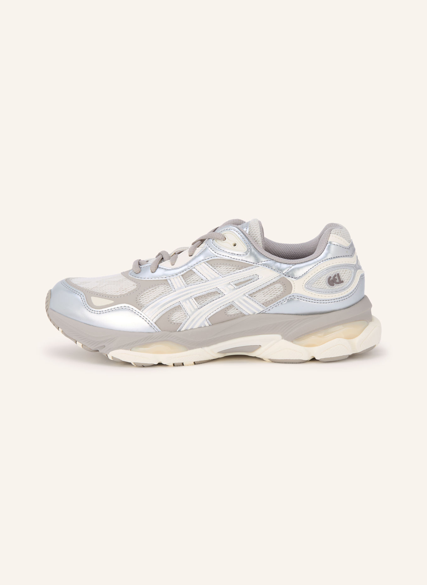 ASICS Sneakers GEL-NYC 2.0: ARGENT / GRIS CLAIR / BLANC