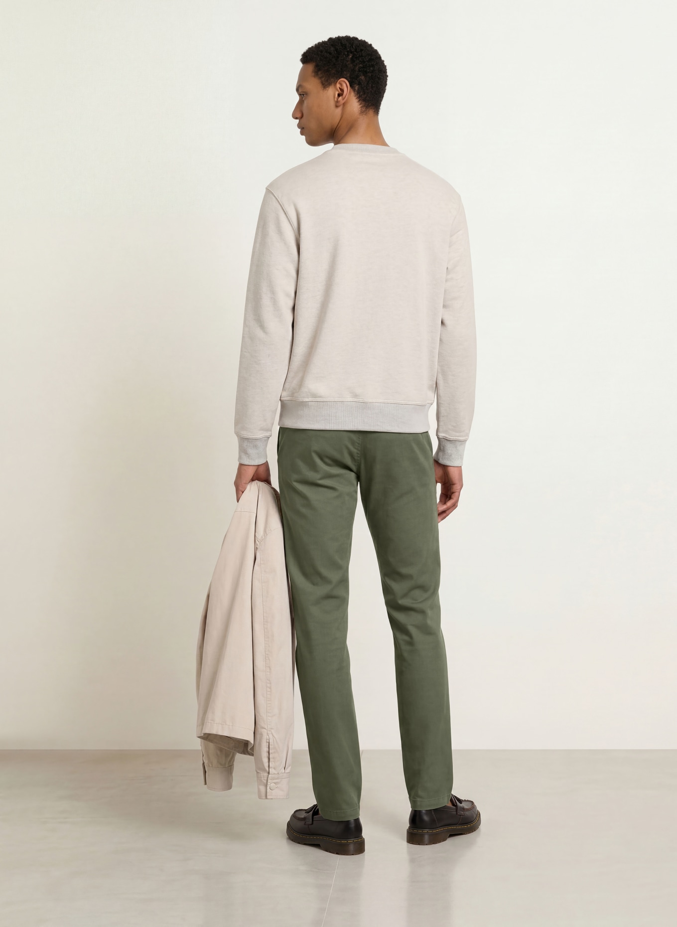 BOSS Chino kalhoty Slim Fit: ZELENÁ