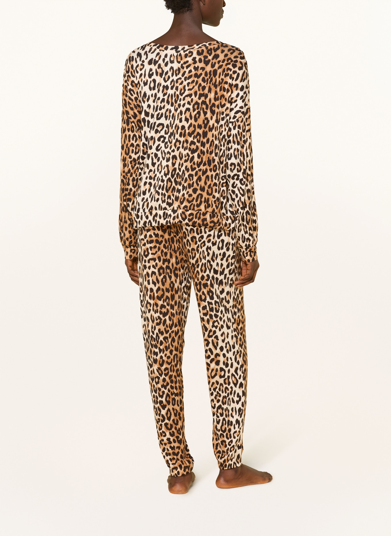 DKNY Pyjama: MARRON / MARRON FONCÉ / BEIGE