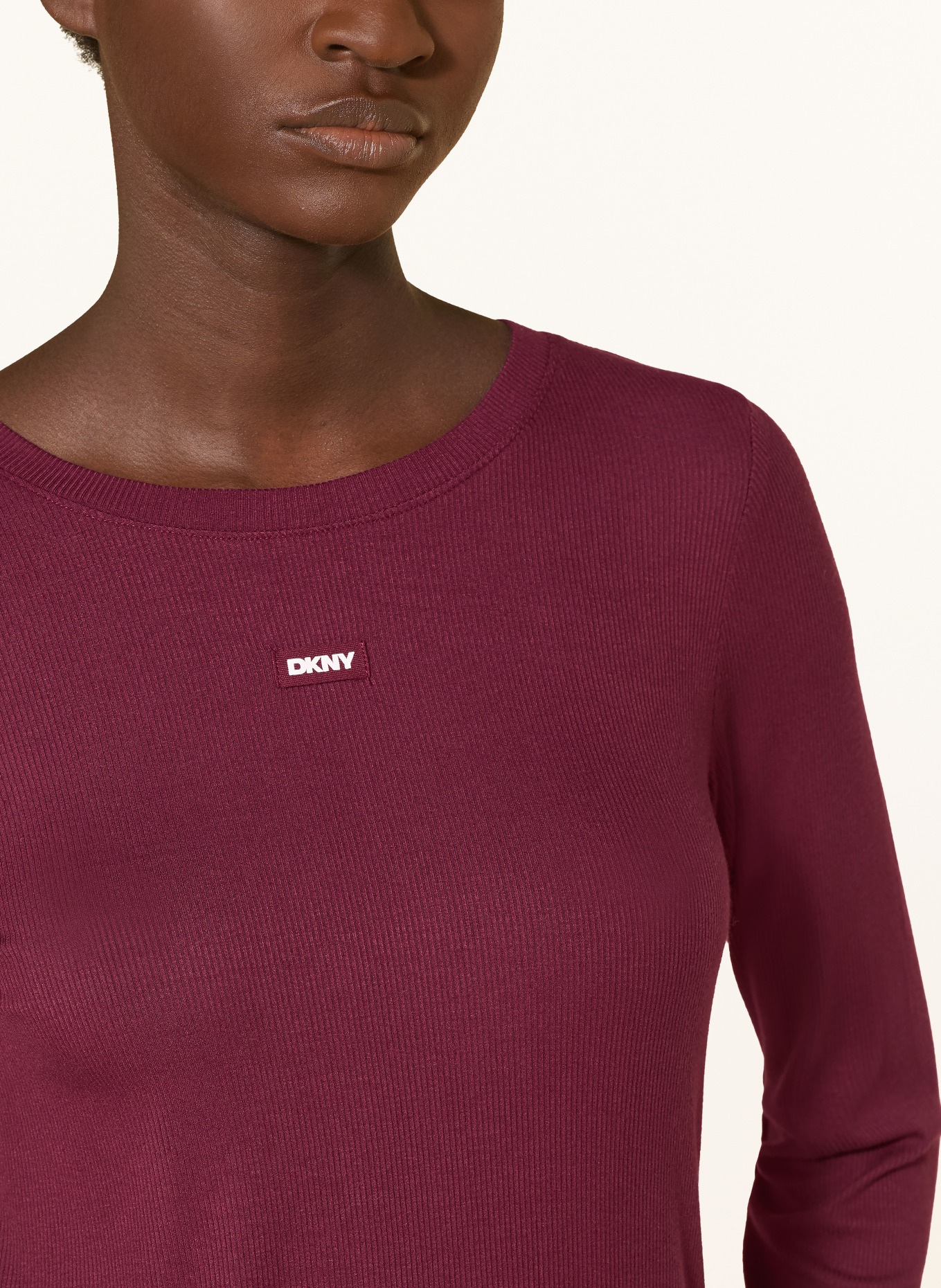DKNY Schlafanzug: DUNKELROT