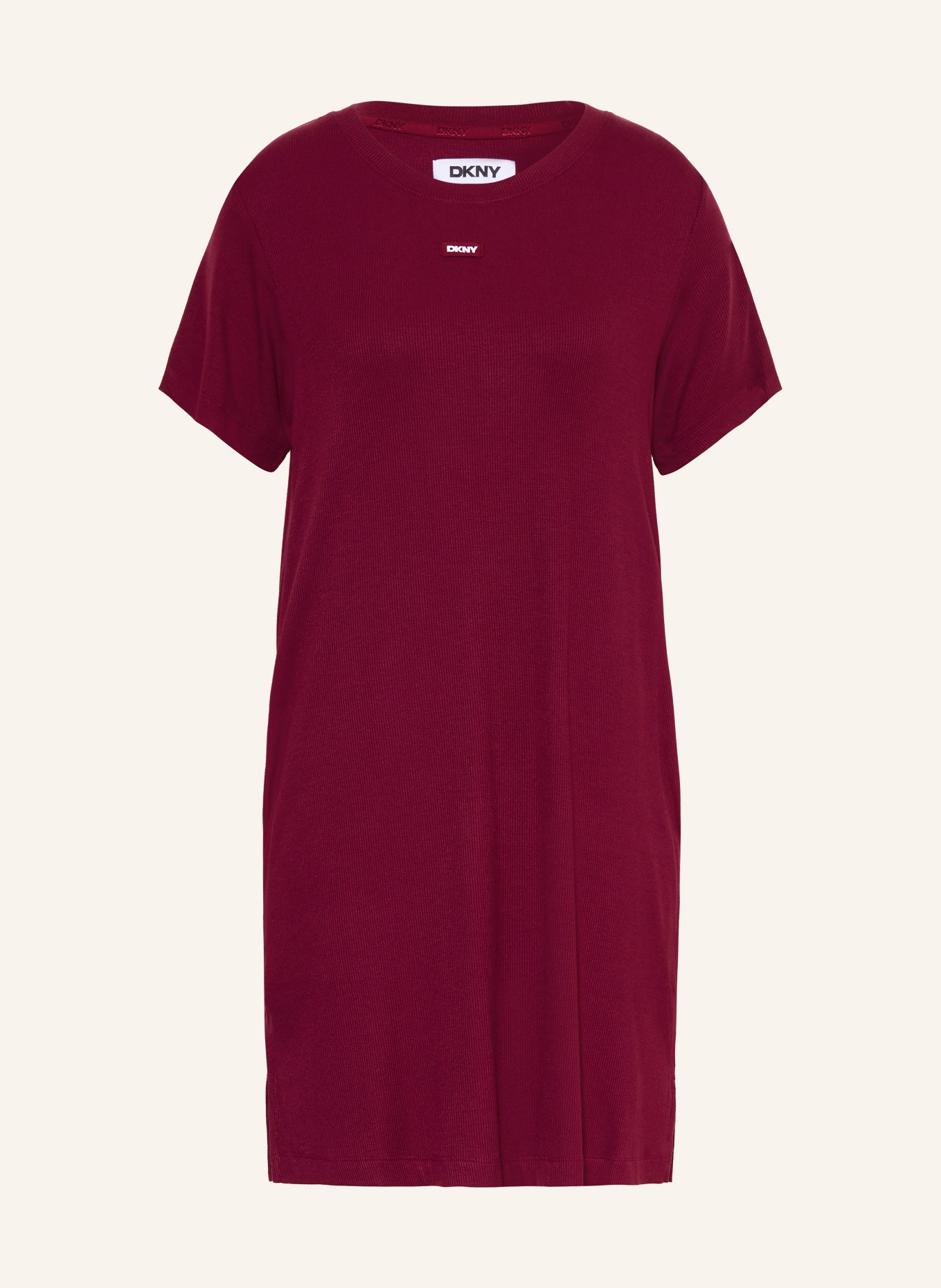 DKNY Chemise de nuit: ROUGE FONCÉ