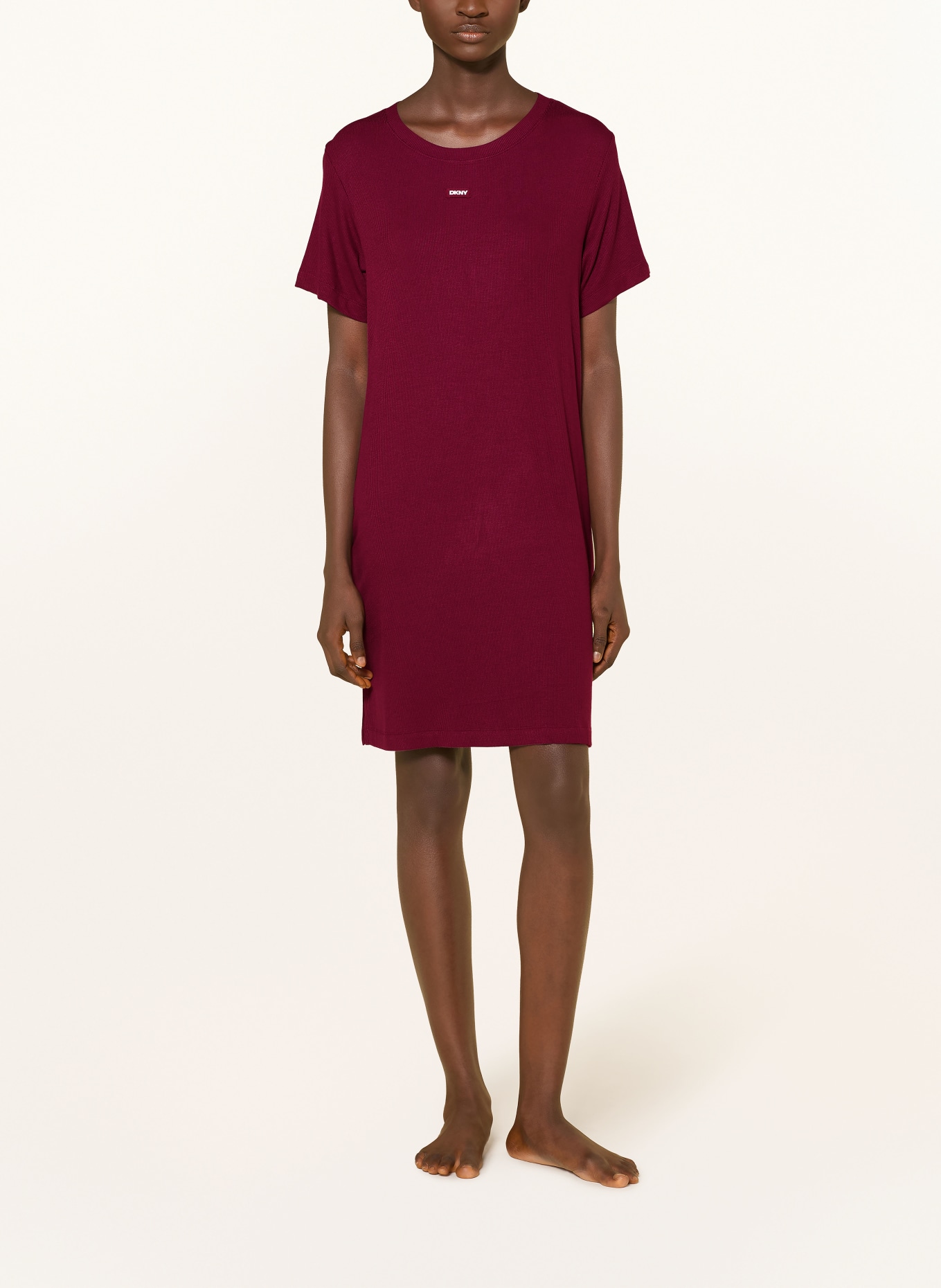 DKNY Chemise de nuit: ROUGE FONCÉ