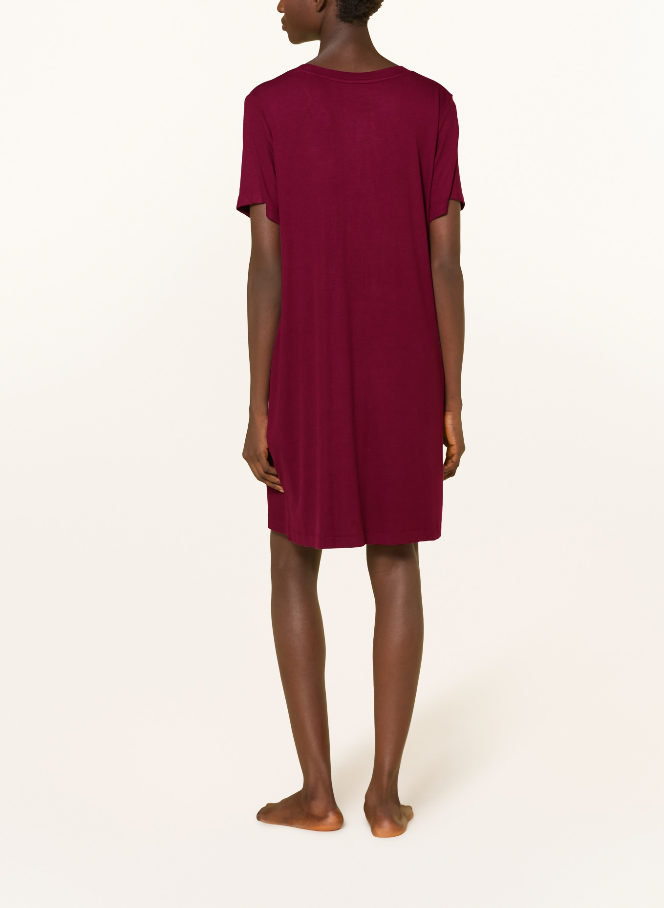 DKNY Chemise de nuit: ROUGE FONCÉ