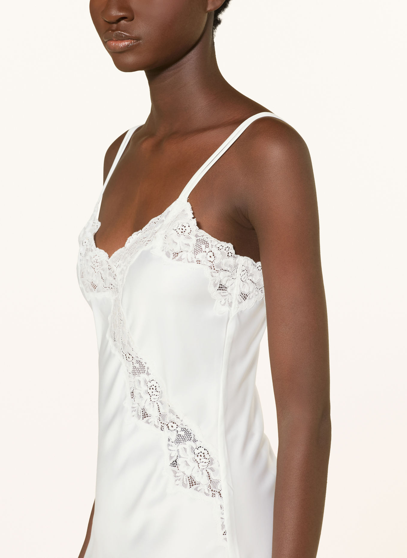 LAUREN RALPH LAUREN Negligé: ECRU