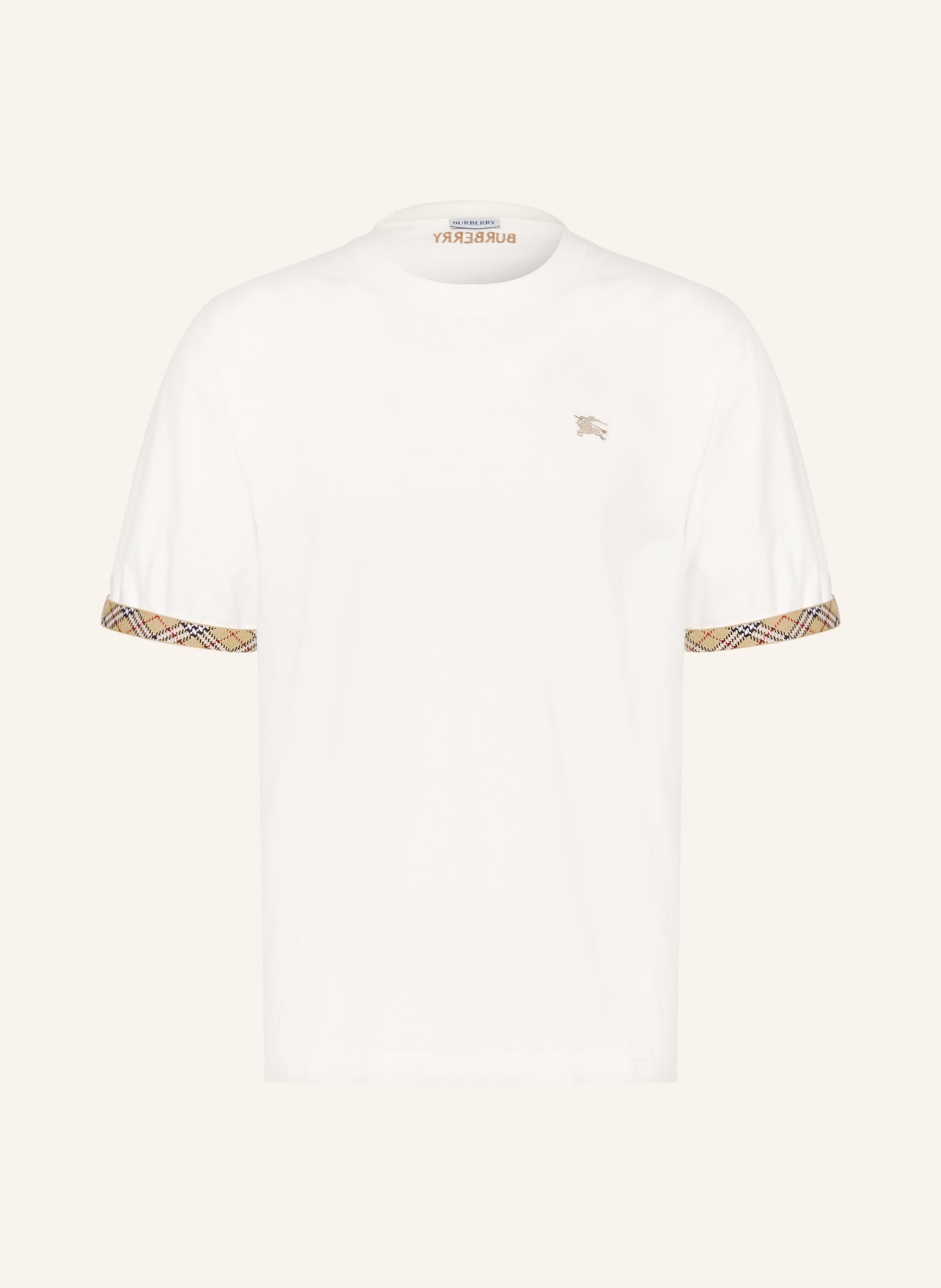 BURBERRY RYAN T-shirt: WHITE
