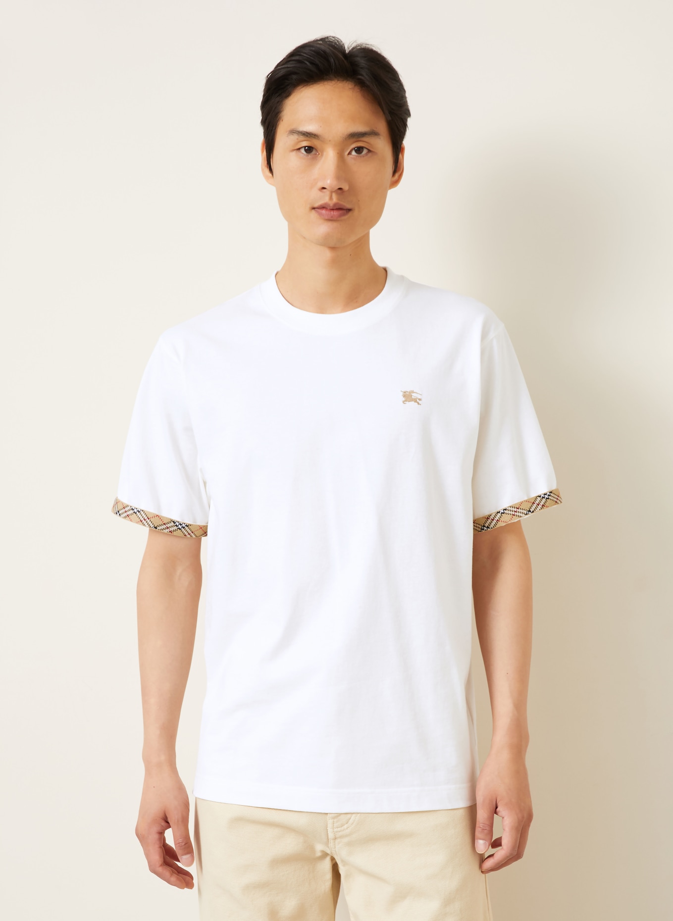 BURBERRY RYAN T-shirt: WHITE