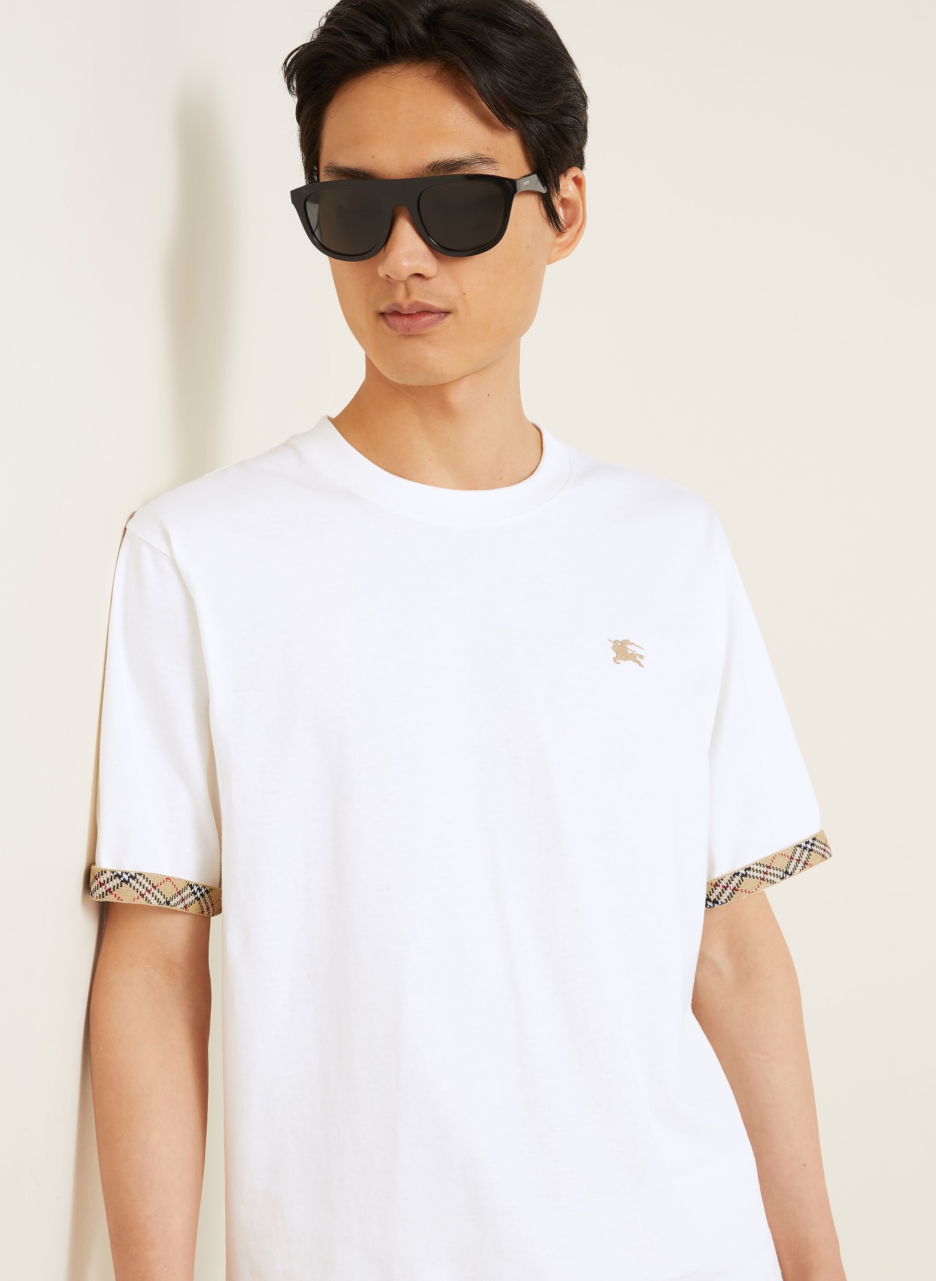 BURBERRY RYAN T-shirt: WHITE