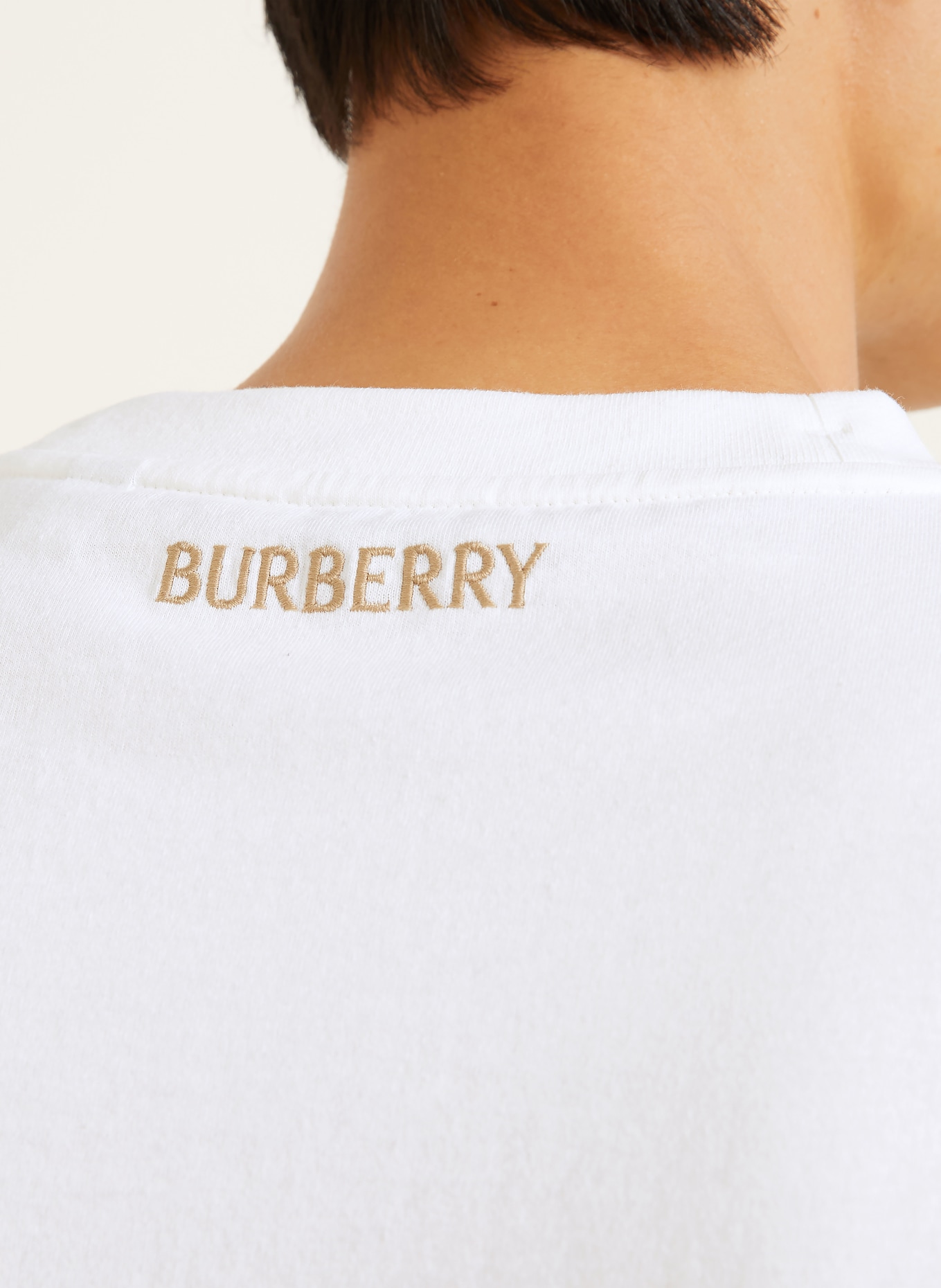 BURBERRY RYAN T-shirt: WHITE