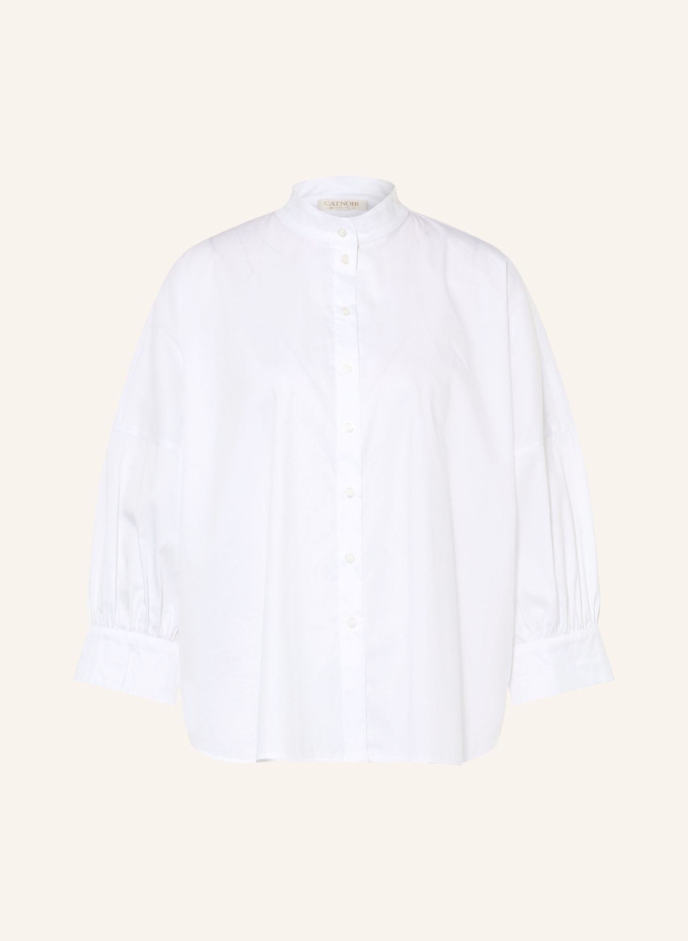 CATNOIR Blouse met 3/4-mouwen: WIT