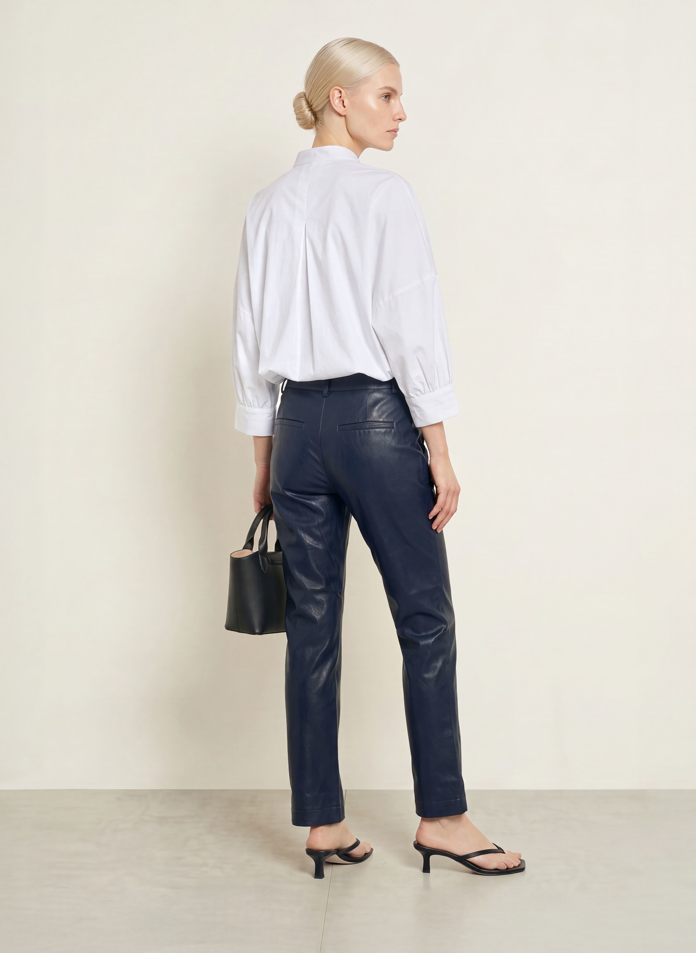 CATNOIR Blouse met 3/4-mouwen: WIT