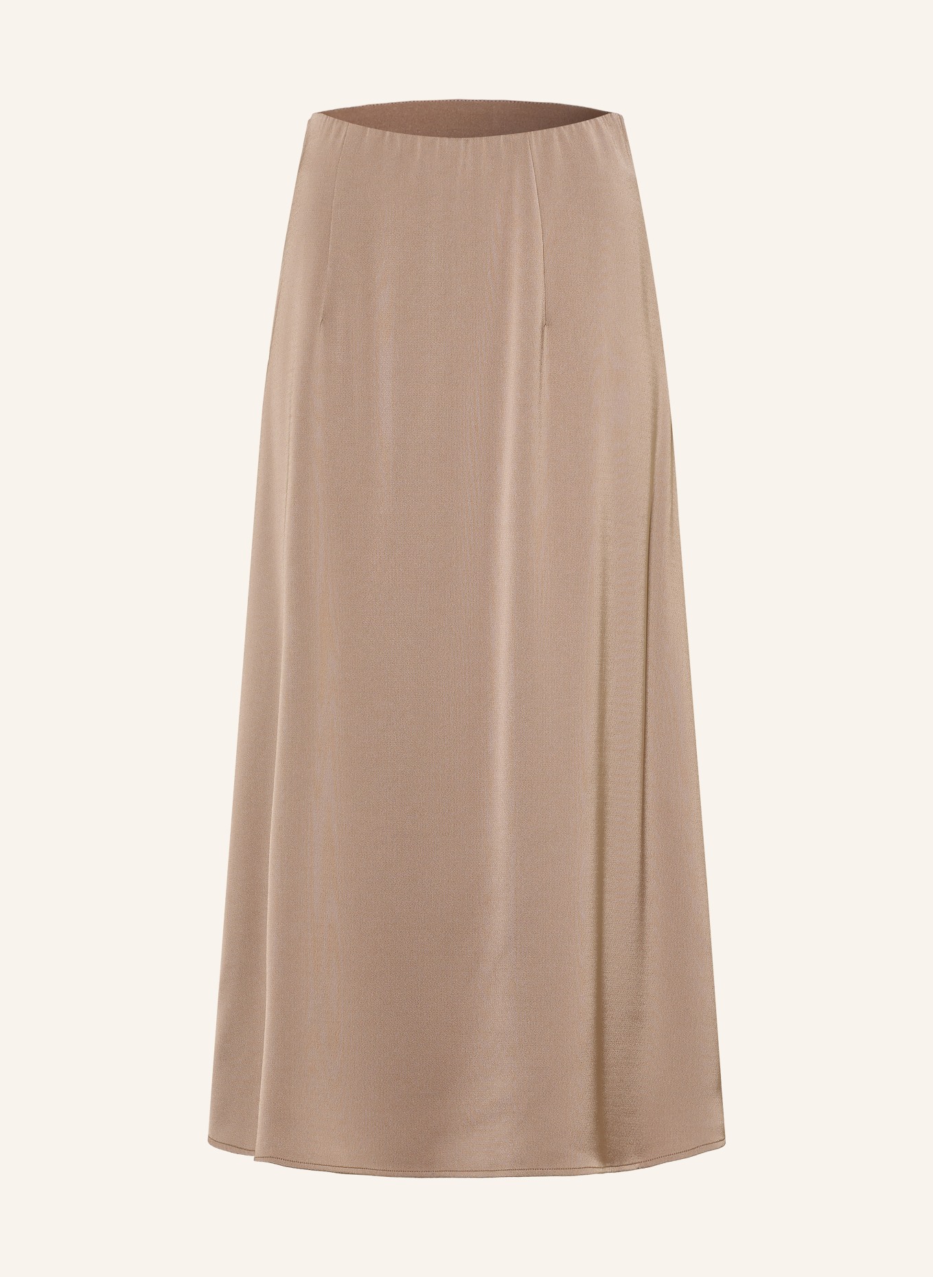 CATNOIR Satijnen rok: COGNAC