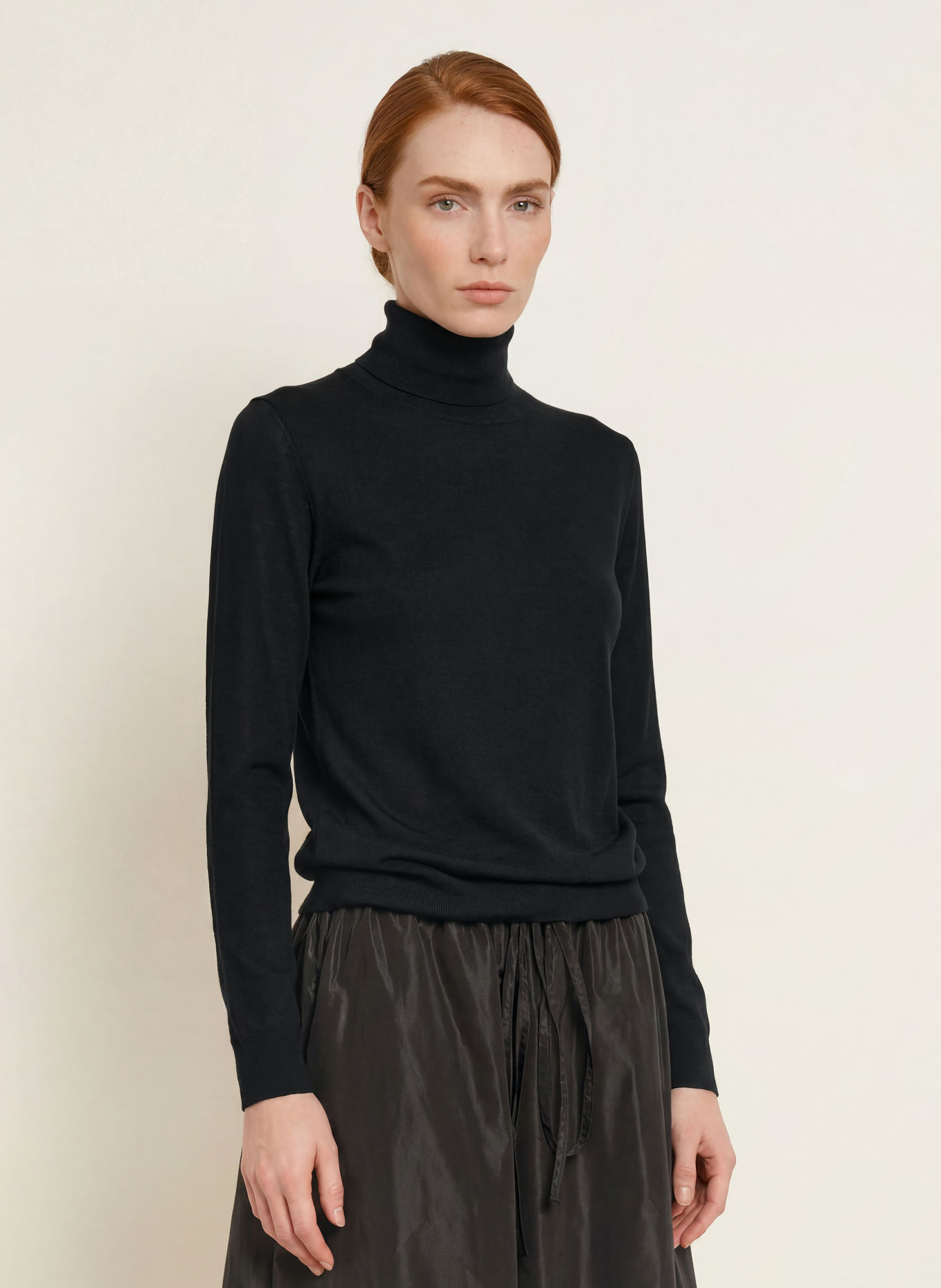 darling harbour Pull à col roulé: BLACK