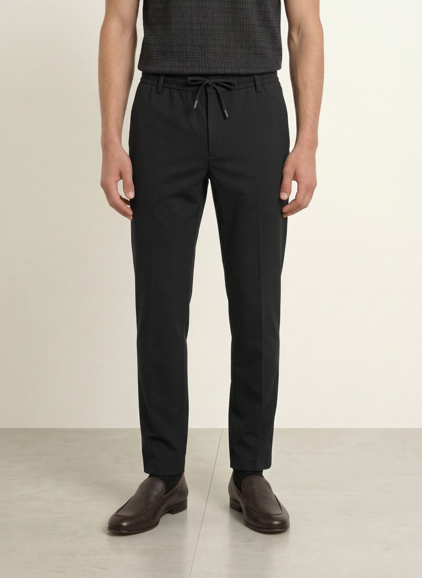 BOSS Chino KANE Modern Regular Fit: SVART