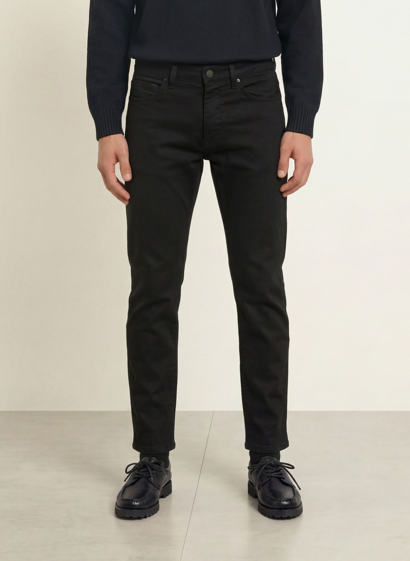 BOSS Jeans DELAWARE Slim Fit: SCHWARZ