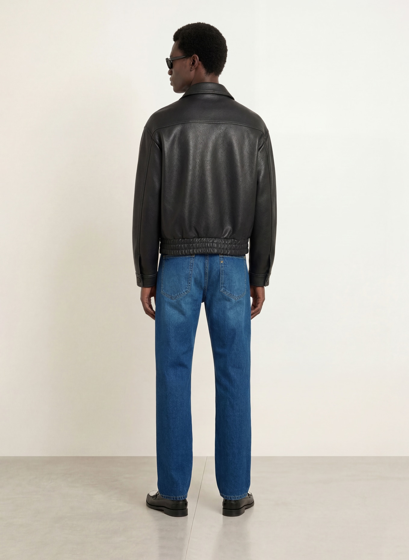 HUGO Džíny JONAH Straight Fit: 429 MEDIUM BLUE