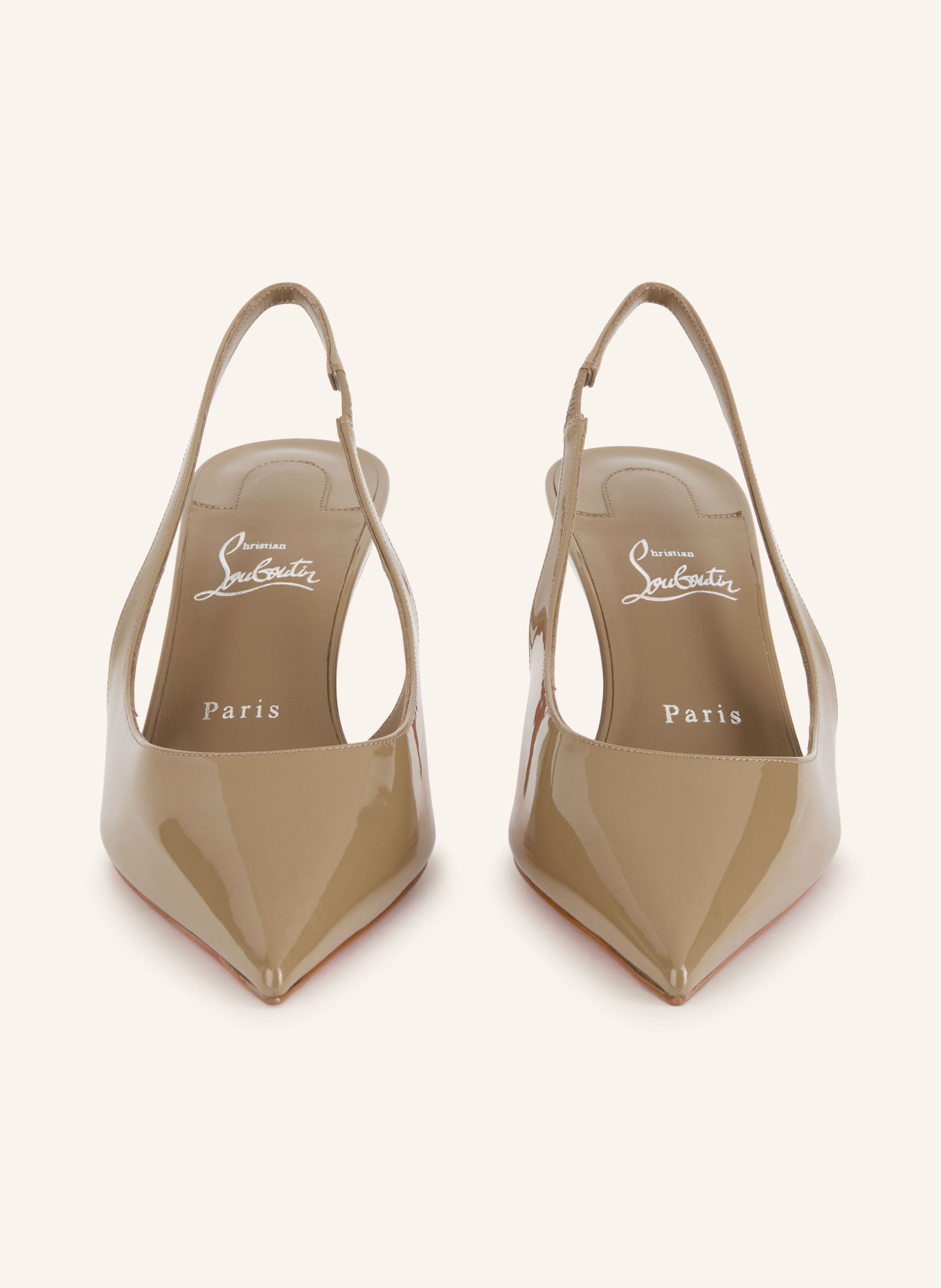 Christian Louboutin Slingpumps MISS Z: TAUPE