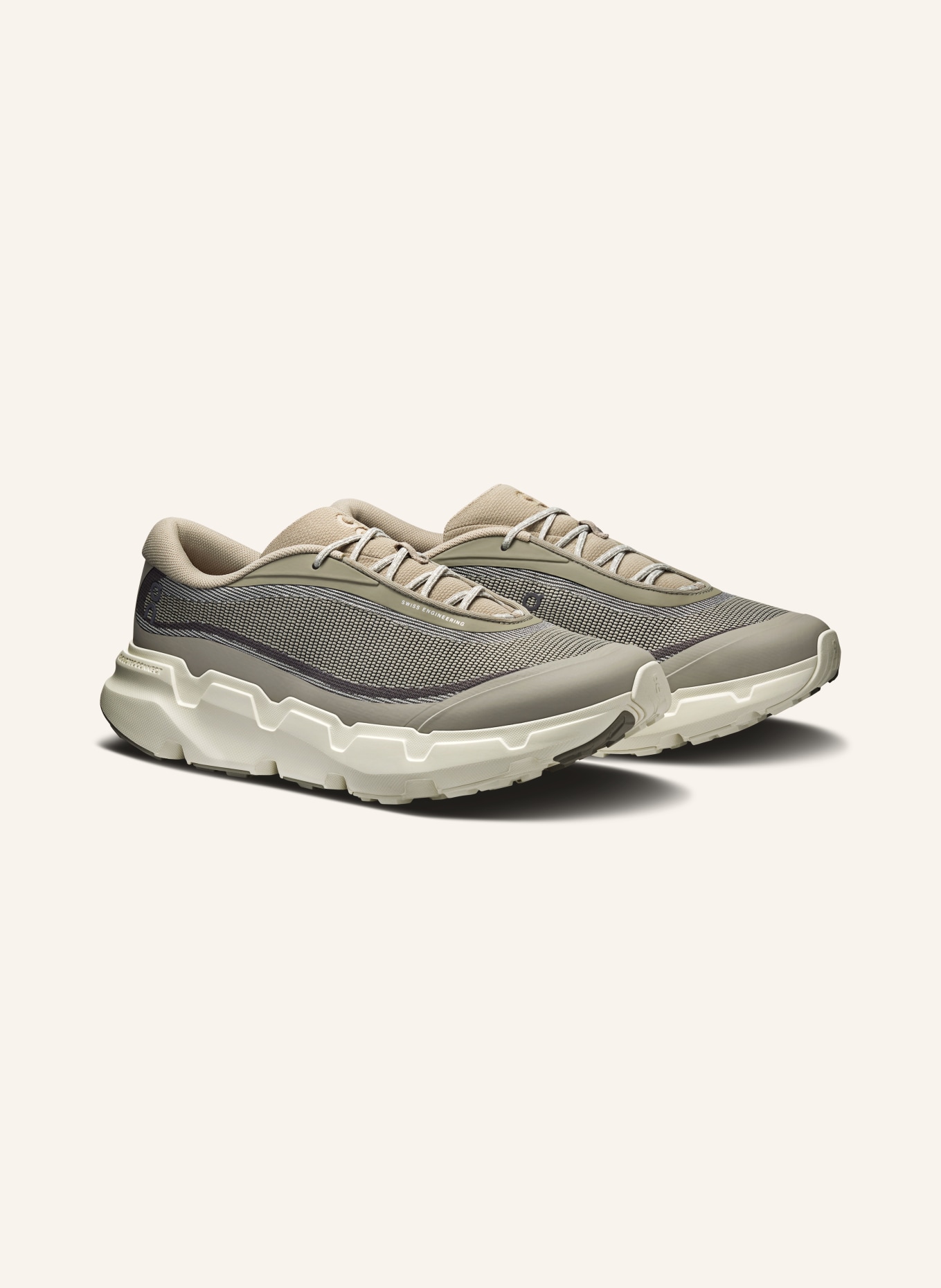 On Sneaker CLOUDSOMA HIKE: HELLGRAU / BEIGE