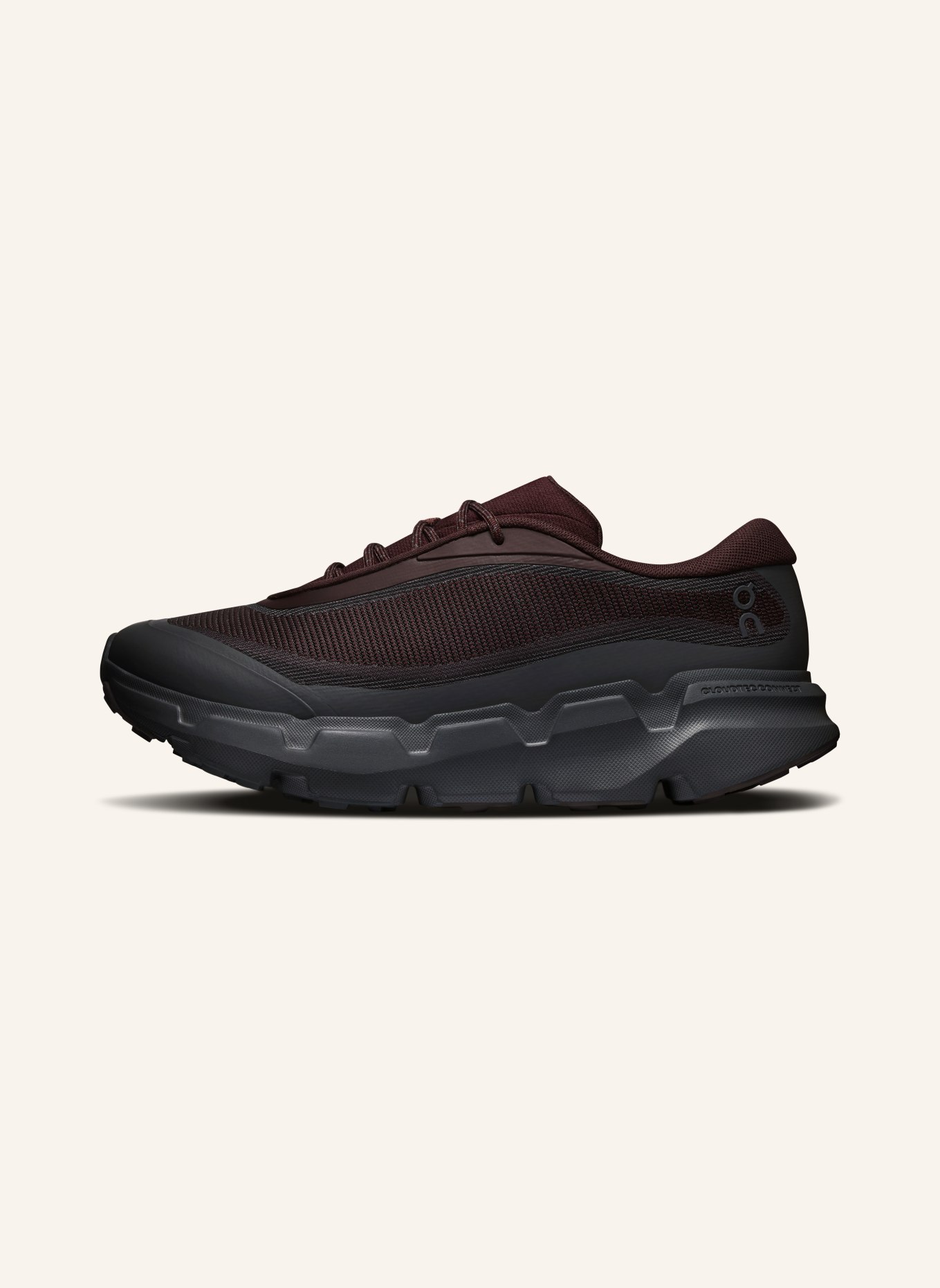 On Sneaker CLOUDSOMA HIKE: SCHWARZ / DUNKELBRAUN