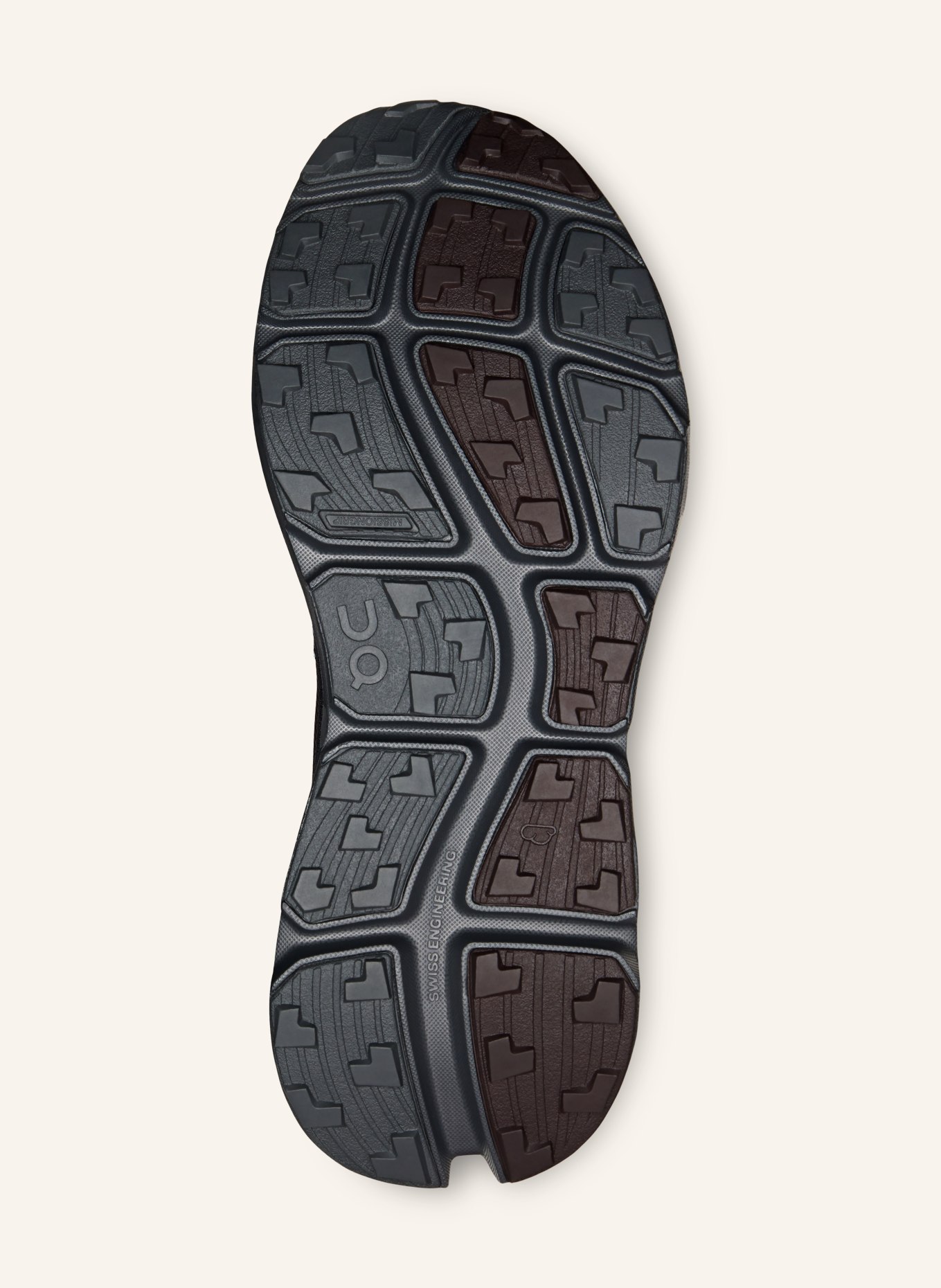 On Sneaker CLOUDSOMA HIKE: SCHWARZ / DUNKELBRAUN