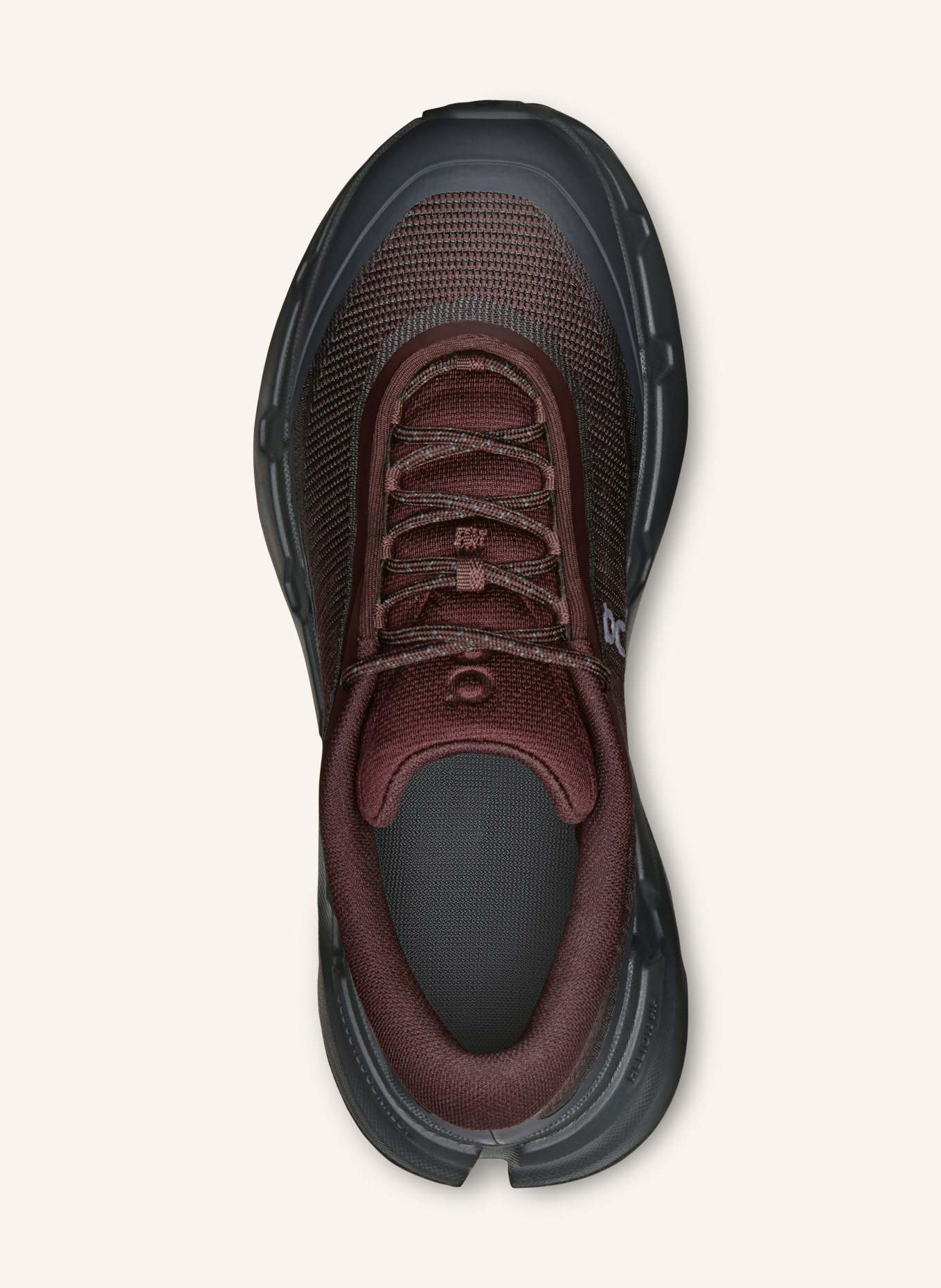 On Sneaker CLOUDSOMA HIKE: DUNKELROT / DUNKELGRAU