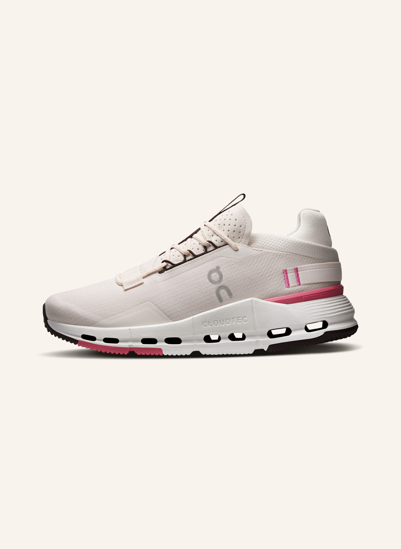 On Sneakersy CLOUDNOVA 2: BÍLÁ / HNĚDÁ / RŮŽOVÁ