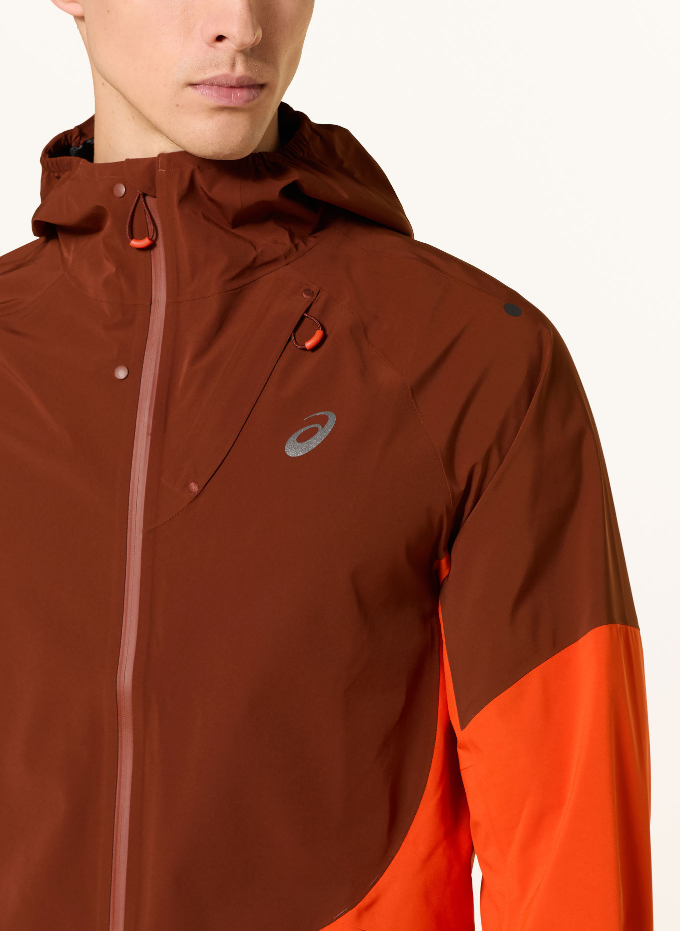 ASICS Laufjacke METARUN LEGEND: ROT / DUNKELROT