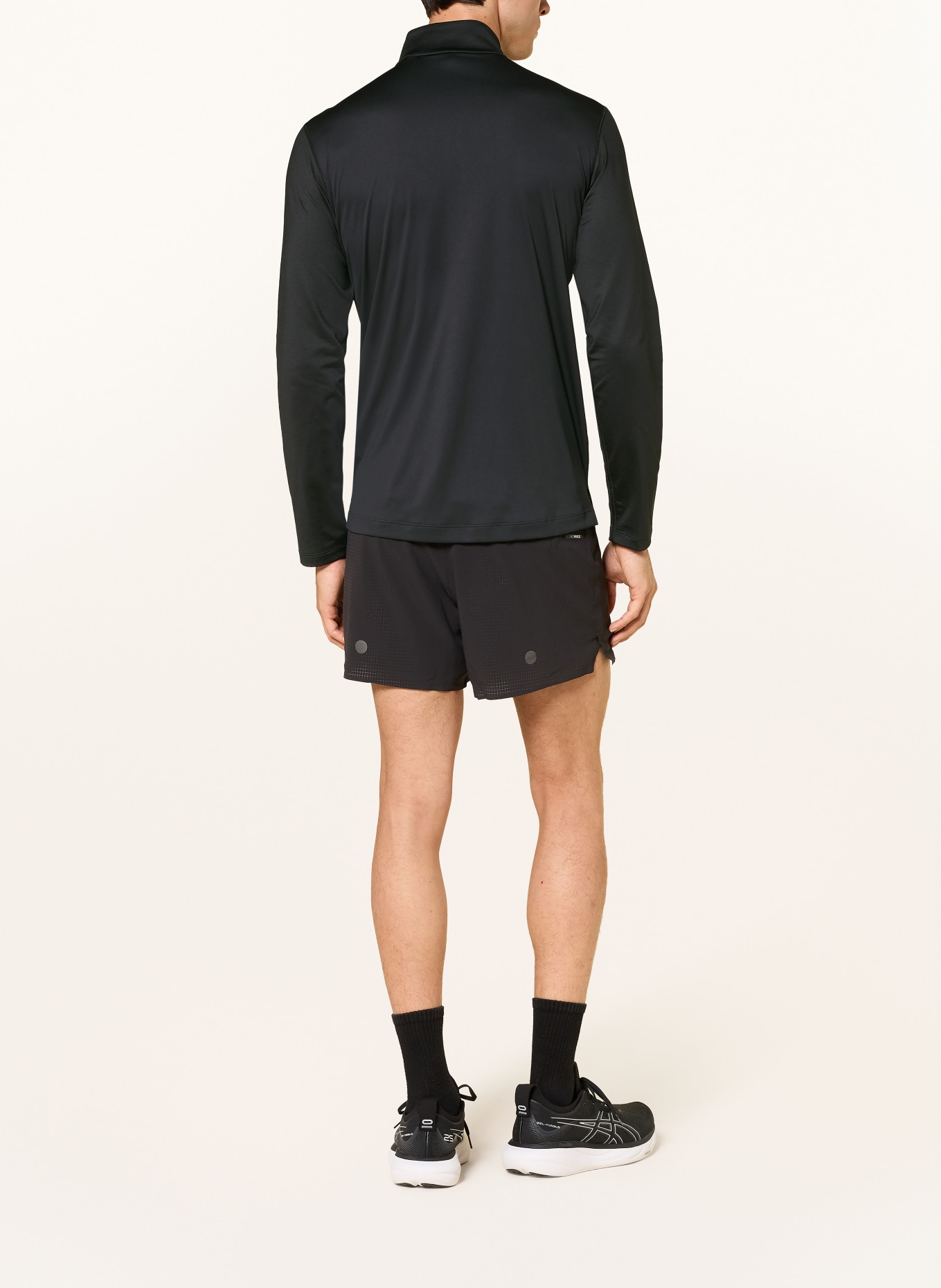 ASICS Funktionsshirt CORE LS: SCHWARZ