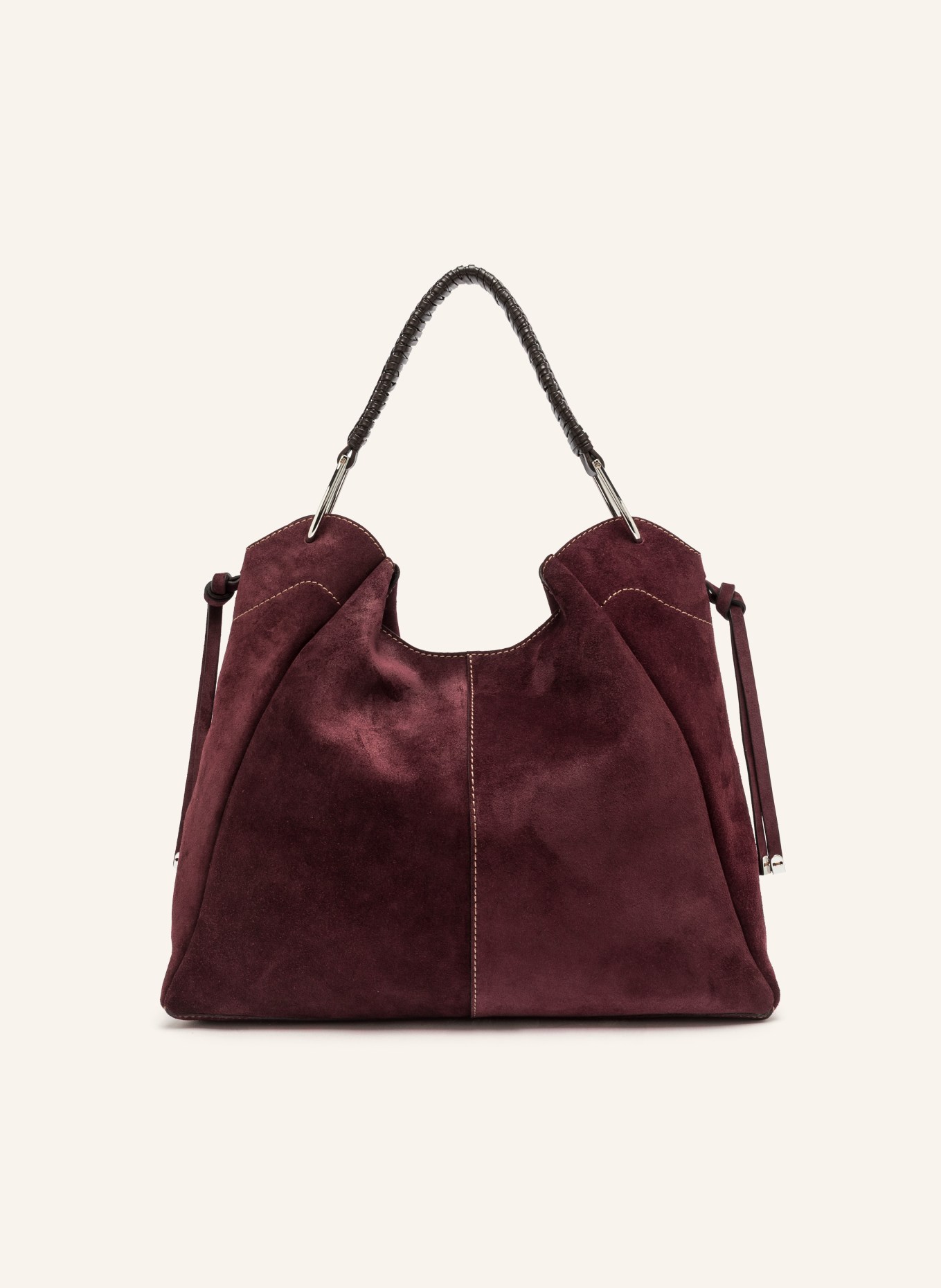 GIANNI CHIARINI Sac seau ERA avec pochette: ROUGE FONCÉ
