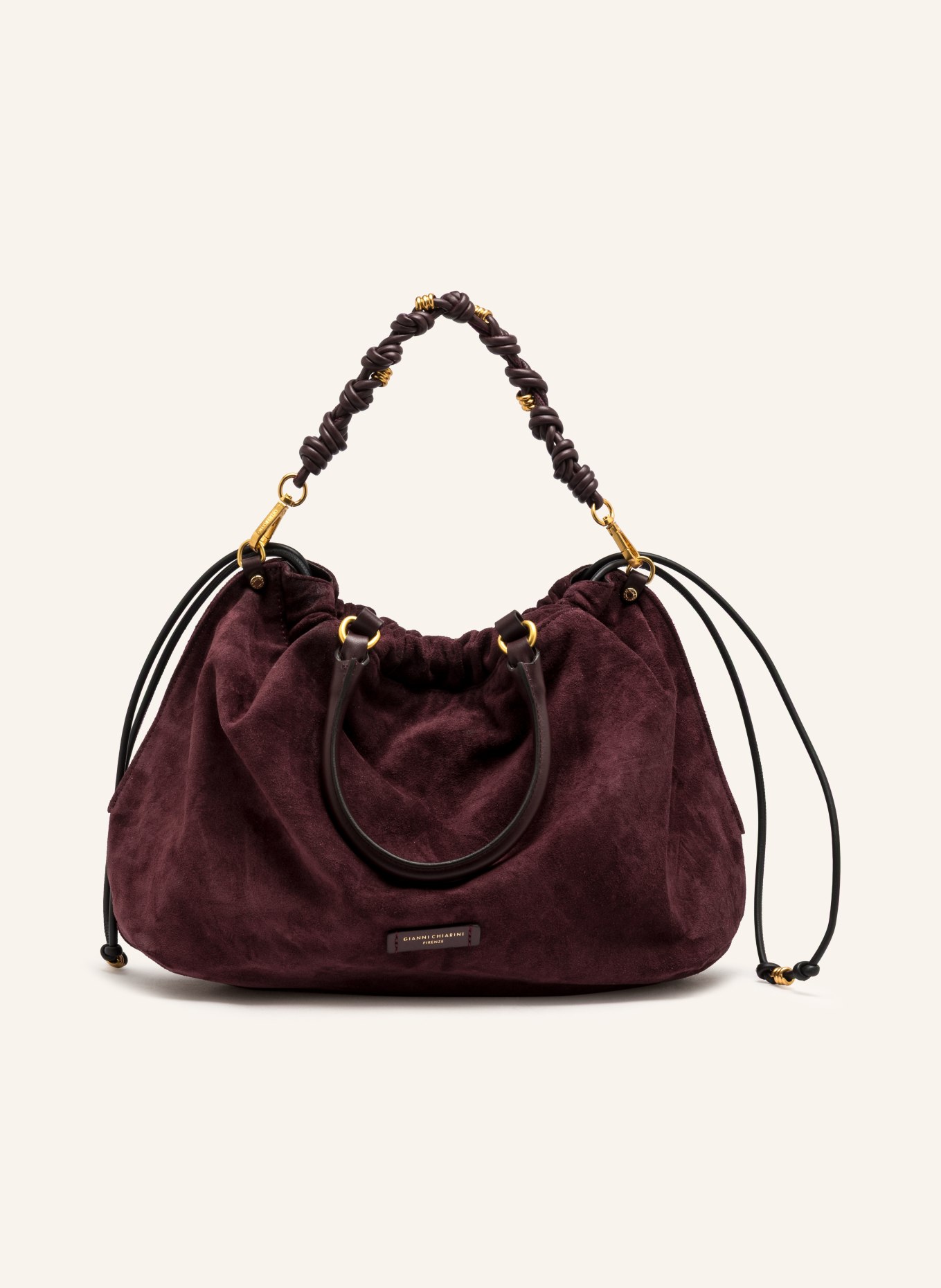 GIANNI CHIARINI Buideltas MORGANA LARGE: DONKERROOD / GOUD