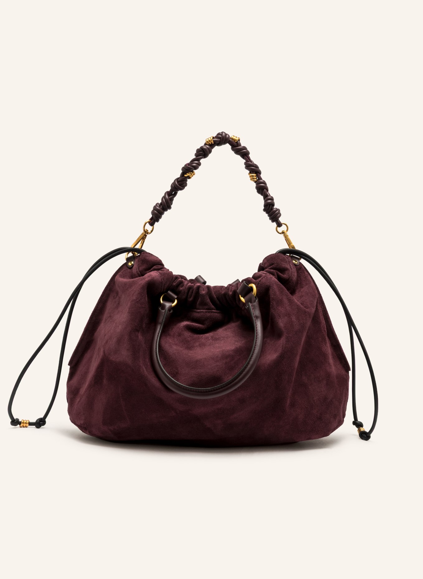 GIANNI CHIARINI Buideltas MORGANA LARGE: DONKERROOD / GOUD