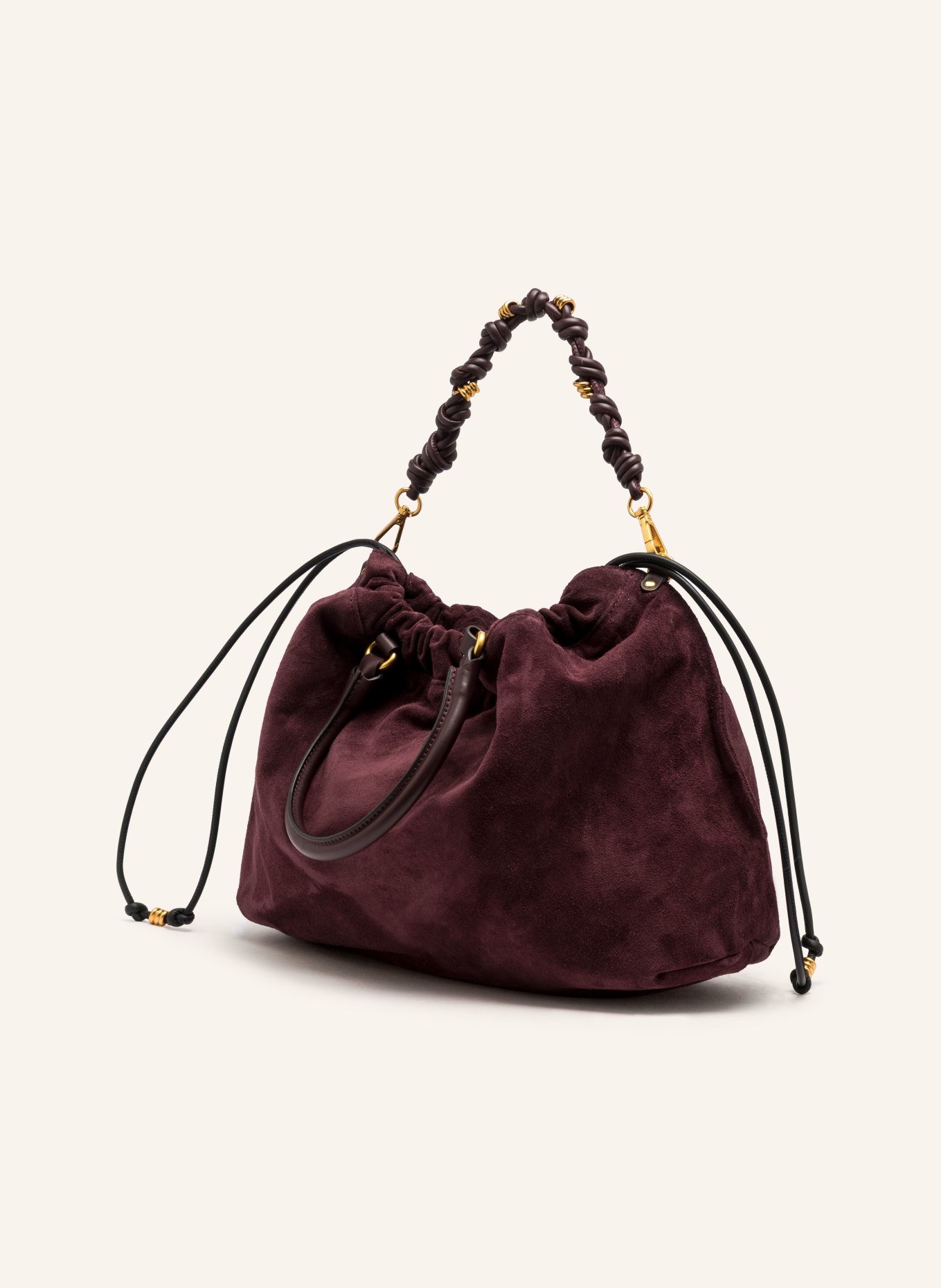 GIANNI CHIARINI Buideltas MORGANA LARGE: DONKERROOD / GOUD