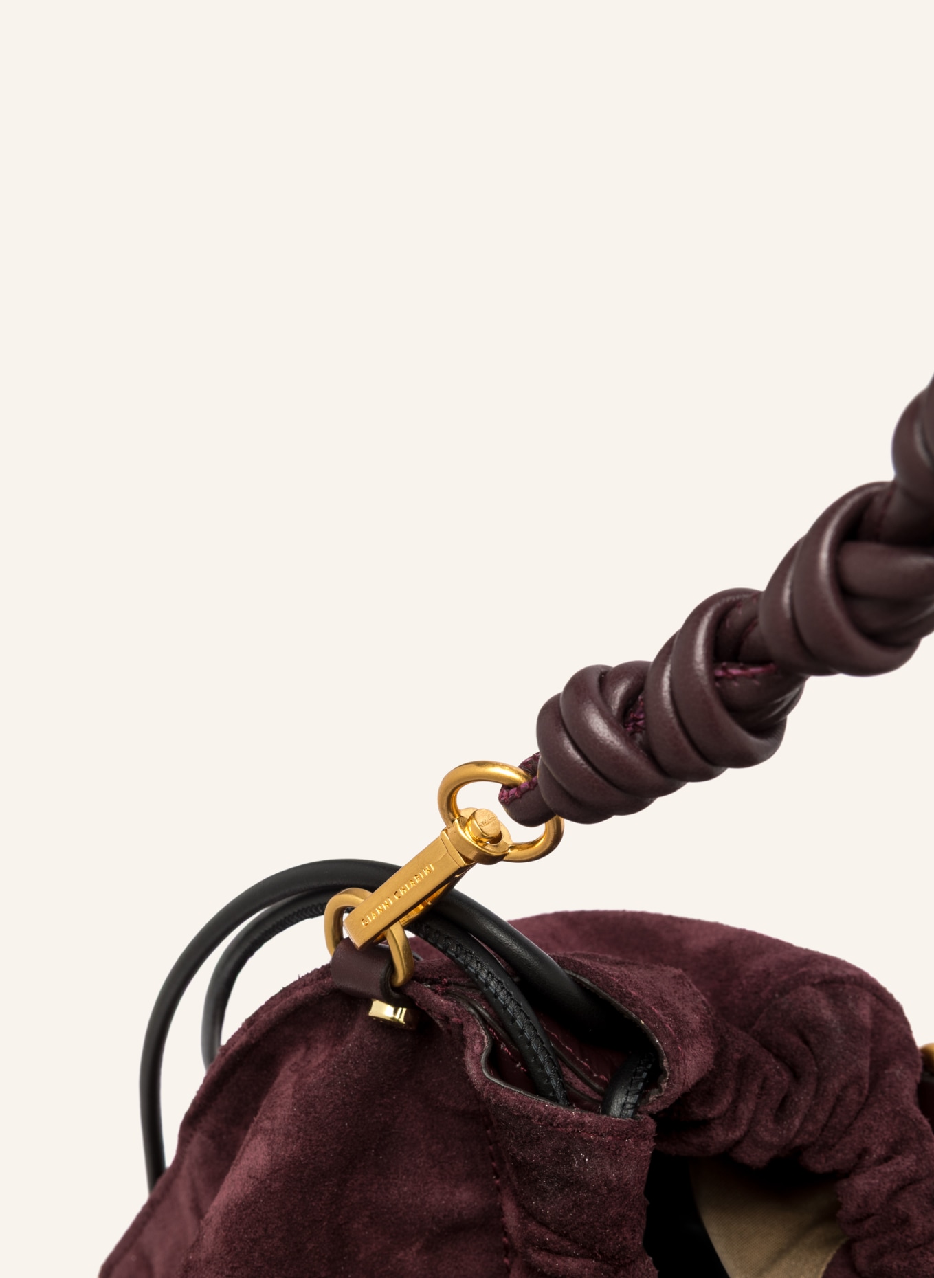 GIANNI CHIARINI Buideltas MORGANA LARGE: DONKERROOD / GOUD