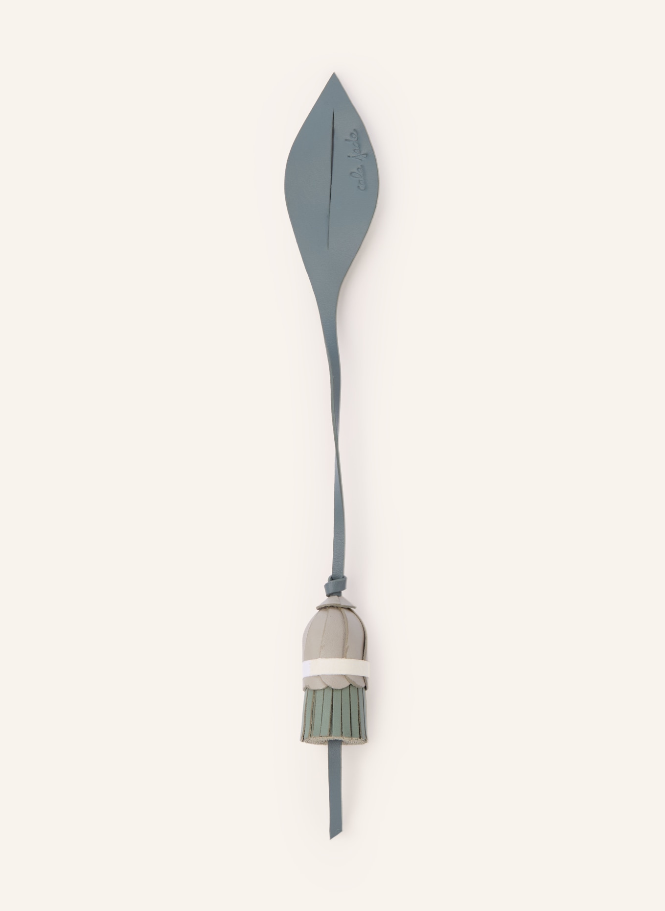 CALA JADE Tassenhanger BLOOM: GRIJS / GROEN