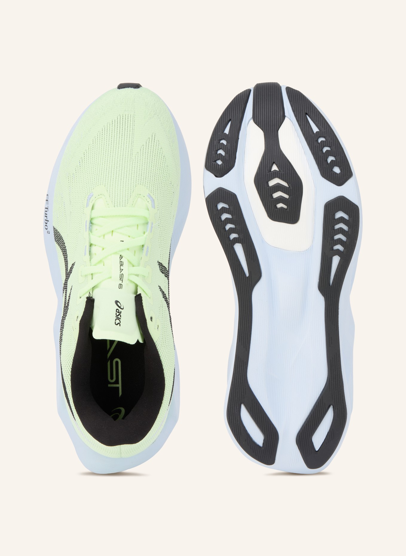 ASICS Laufschuhe NOVABLAST 6: NEONGELB / SCHWARZ