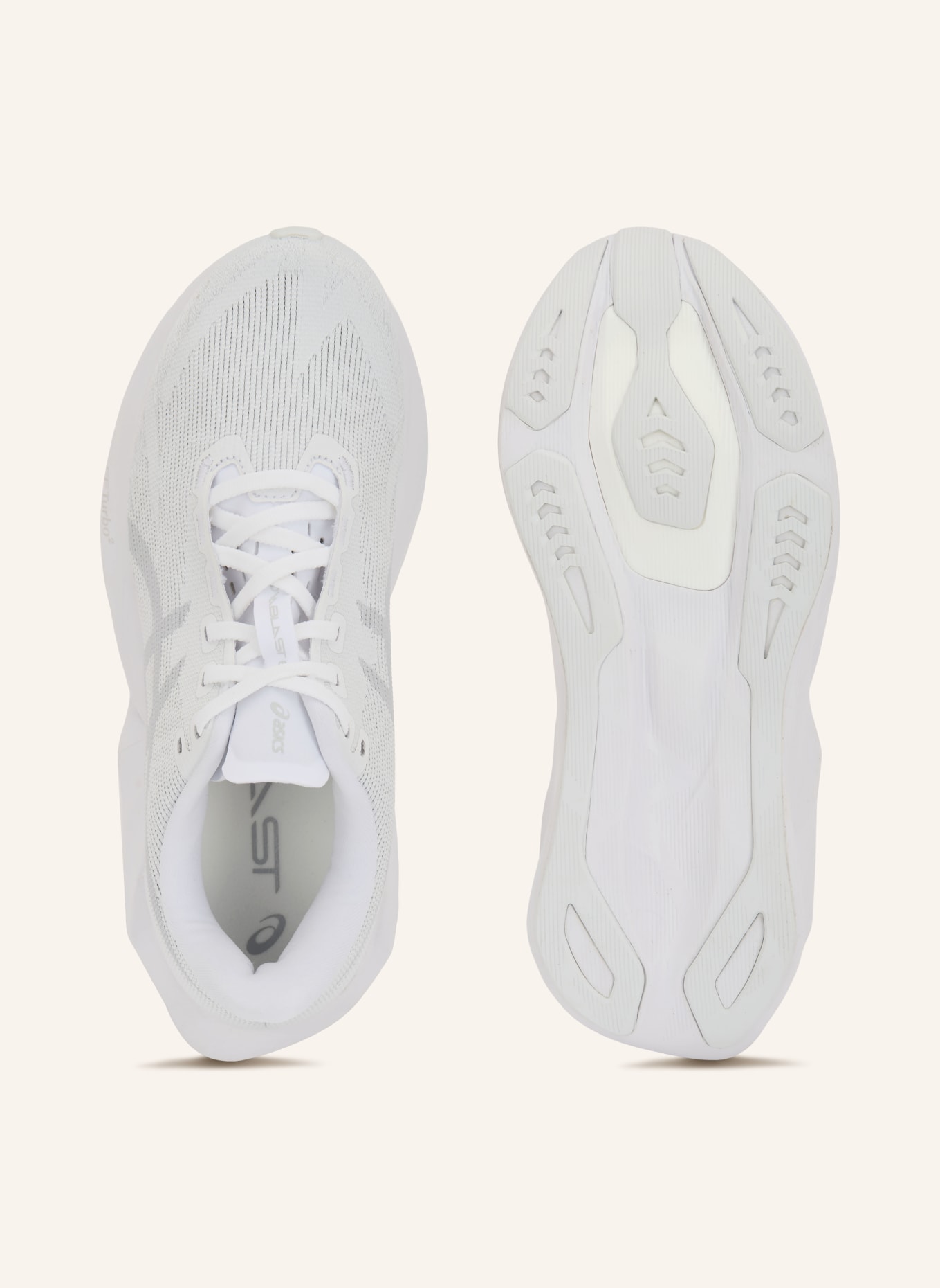 ASICS Běžecké boty NOVABLAST 6: BÍLÁ