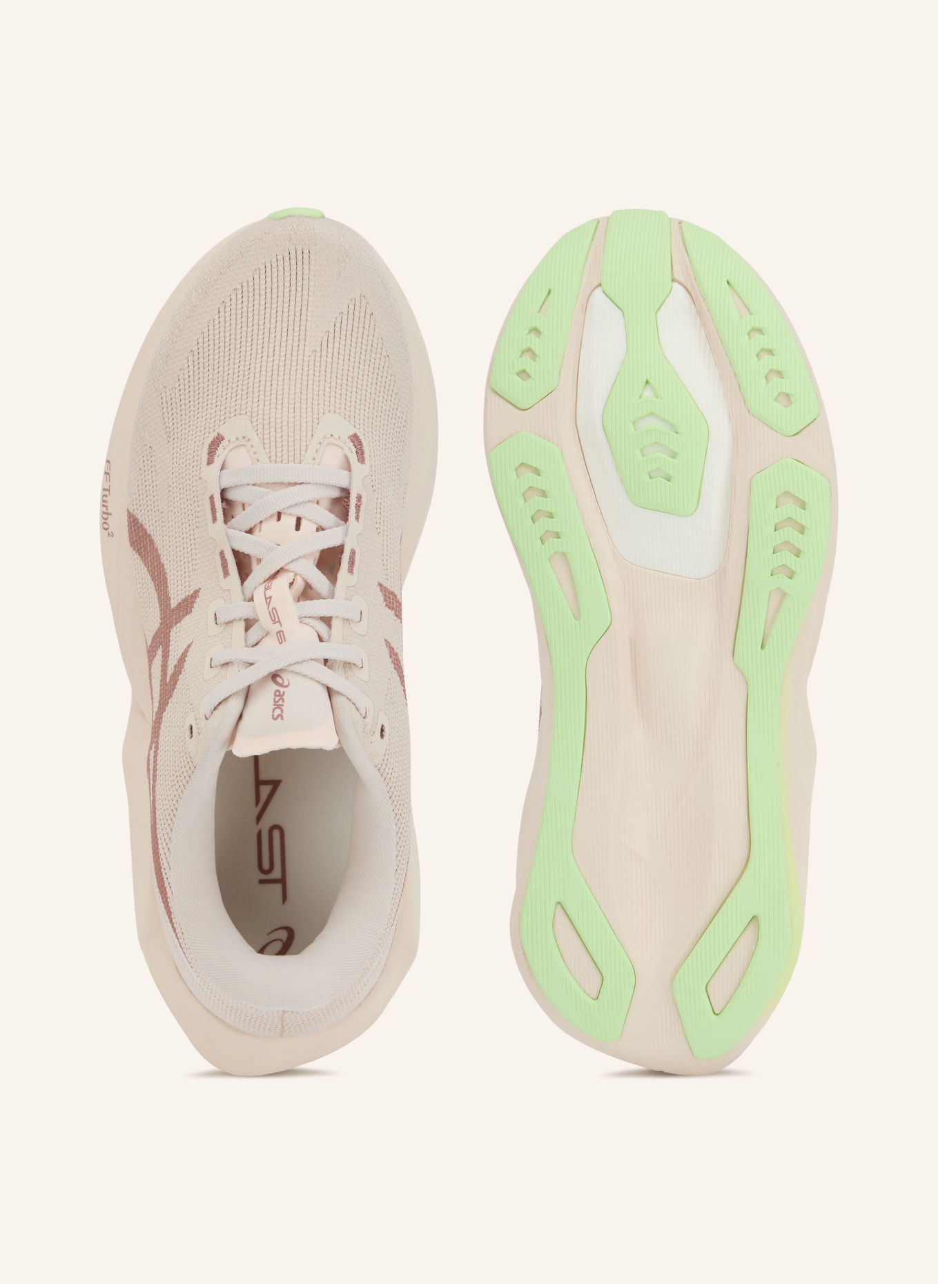 ASICS Chaussures de course NOVABLAST 6: ROSE CLAIR / VIEUX ROSE