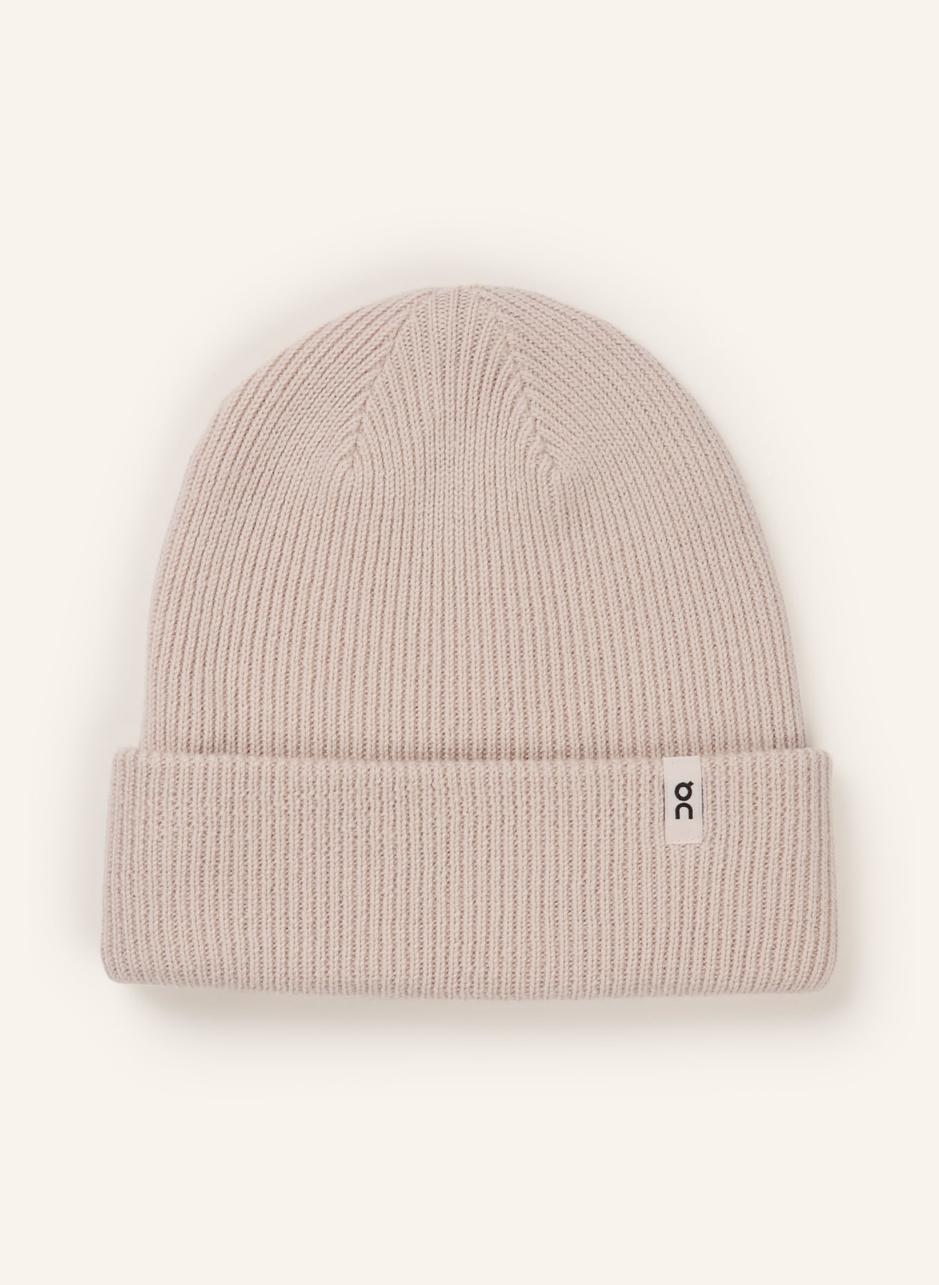 On Merino wool Hat: LIGHT BROWN
