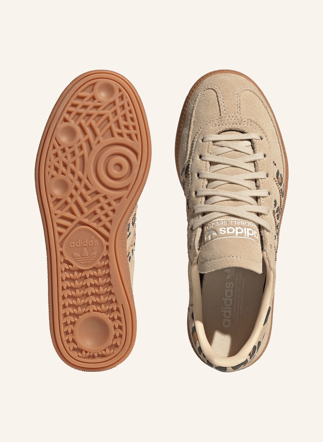 adidas Originals Sneaker HANDBALL SPEZIAL: BEIGE / BRAUN / DUNKELGRAU