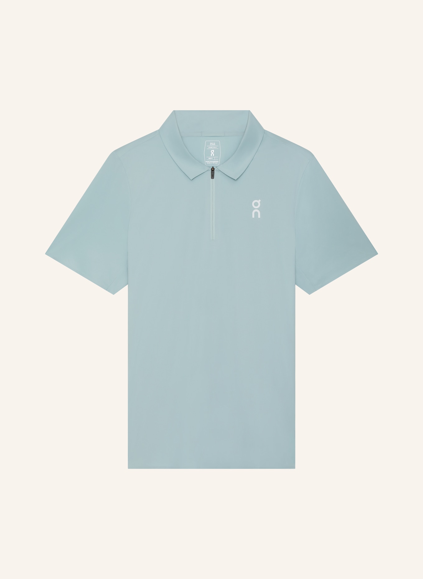 On Funktionelt poloshirt COURT: MINT