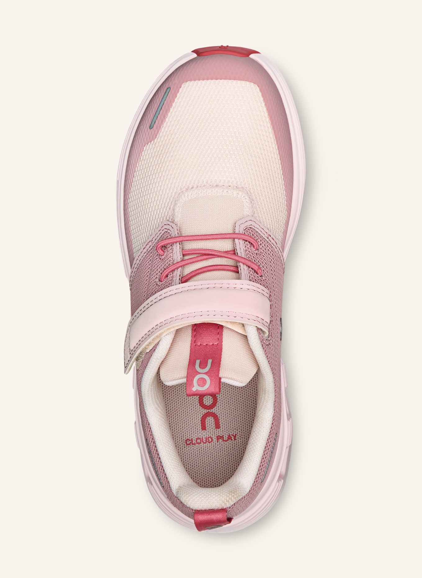 On CLOUD PLAY 2 Sneakers: ROSE / DUSKY PINK