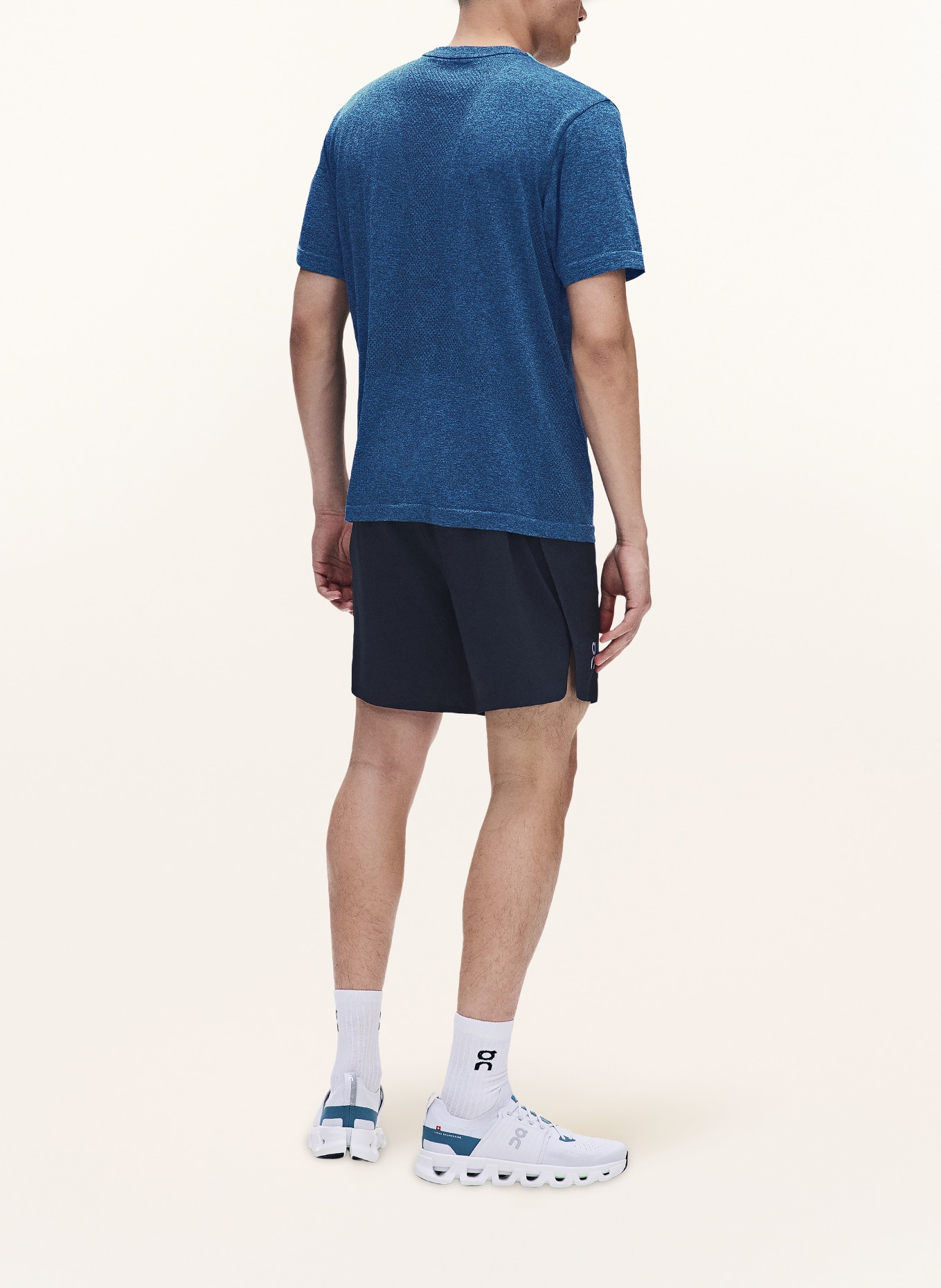 On Tricou TRAIN FLEX-T: ALBASTRU / NEGRU