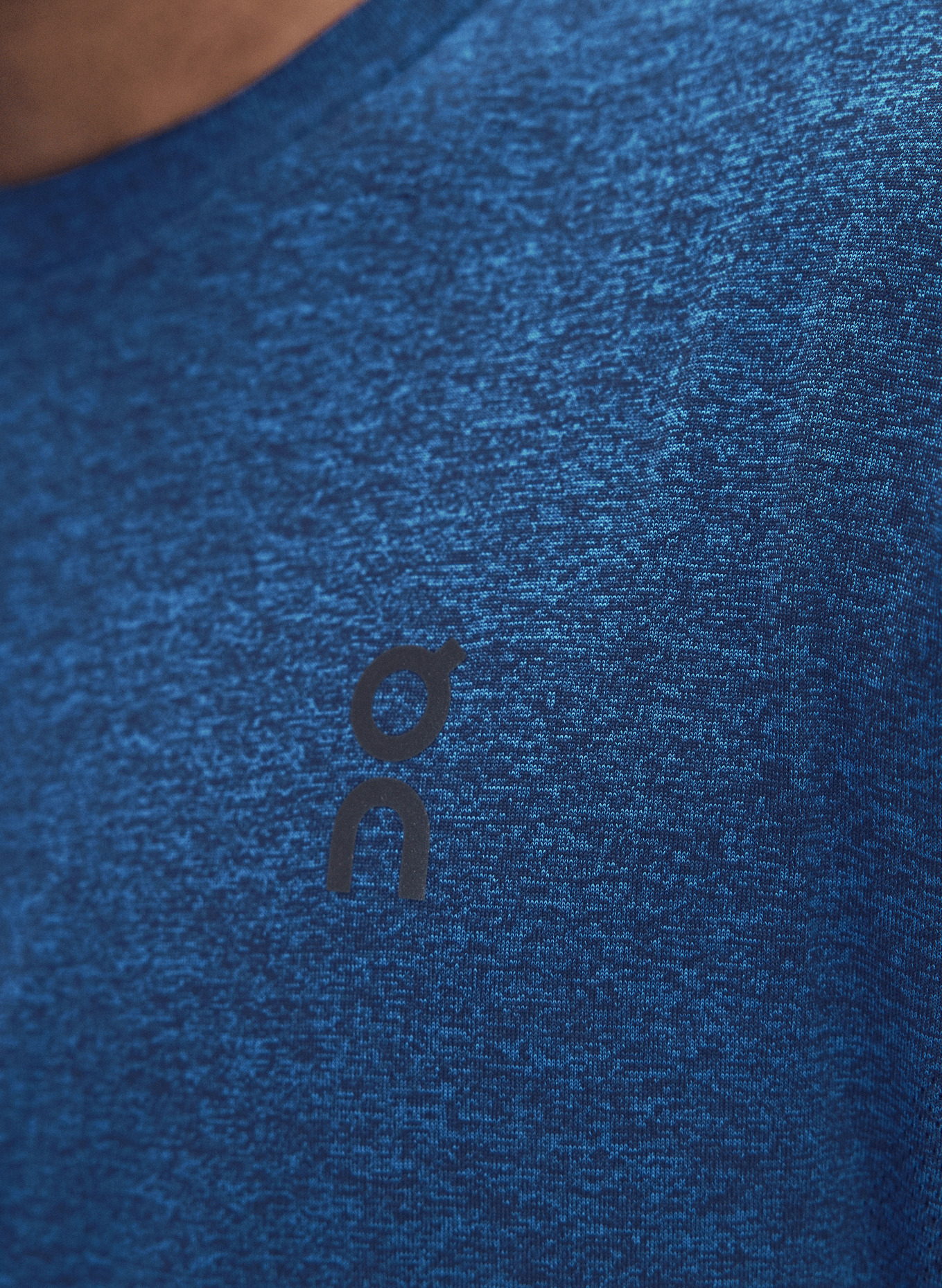 On Tricou TRAIN FLEX-T: ALBASTRU / NEGRU