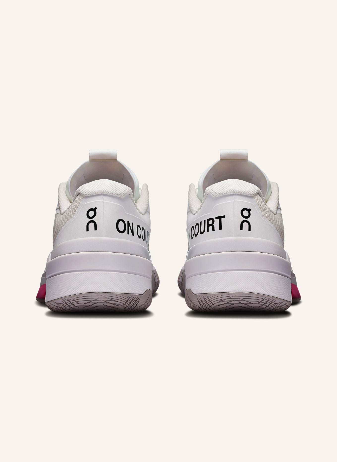 On Tennisschuhe THE ROGER PRO FIRE: WEISS / SCHWARZ