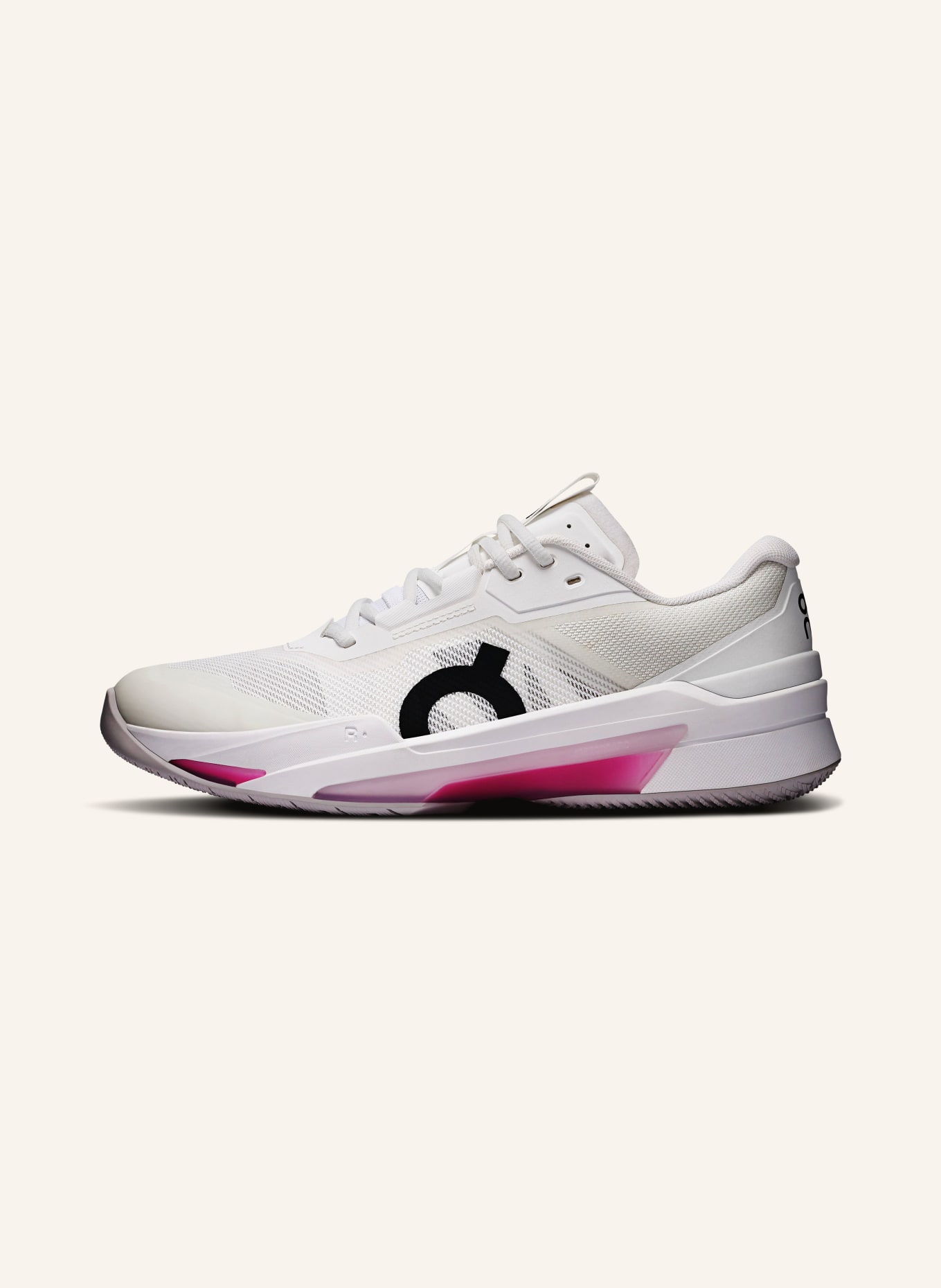 On Tennisschuhe THE ROGER PRO FIRE: WEISS / SCHWARZ