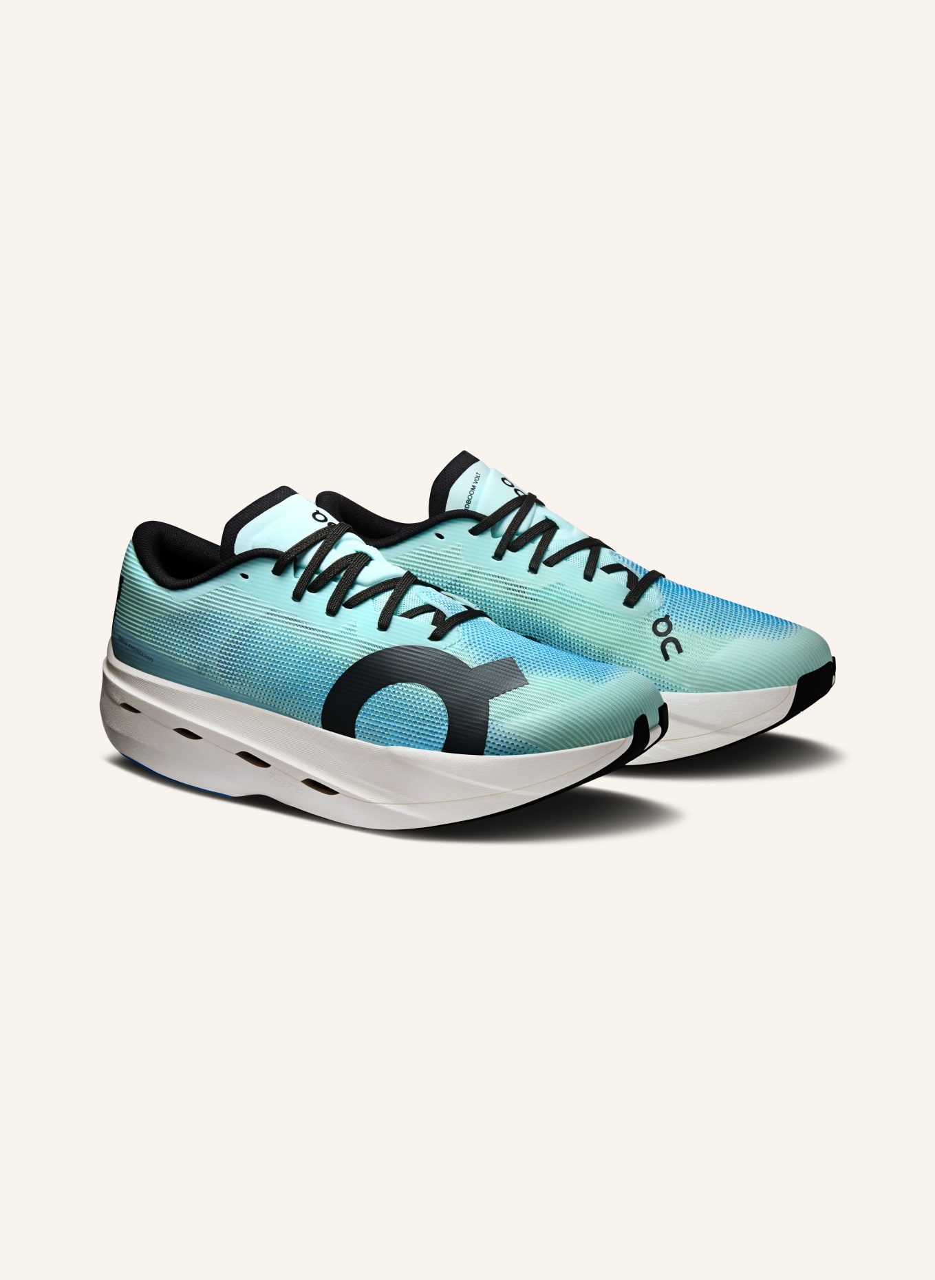 On Laufschuhe CLOUDBOOM VOLT: TÜRKIS / BLAU / SCHWARZ