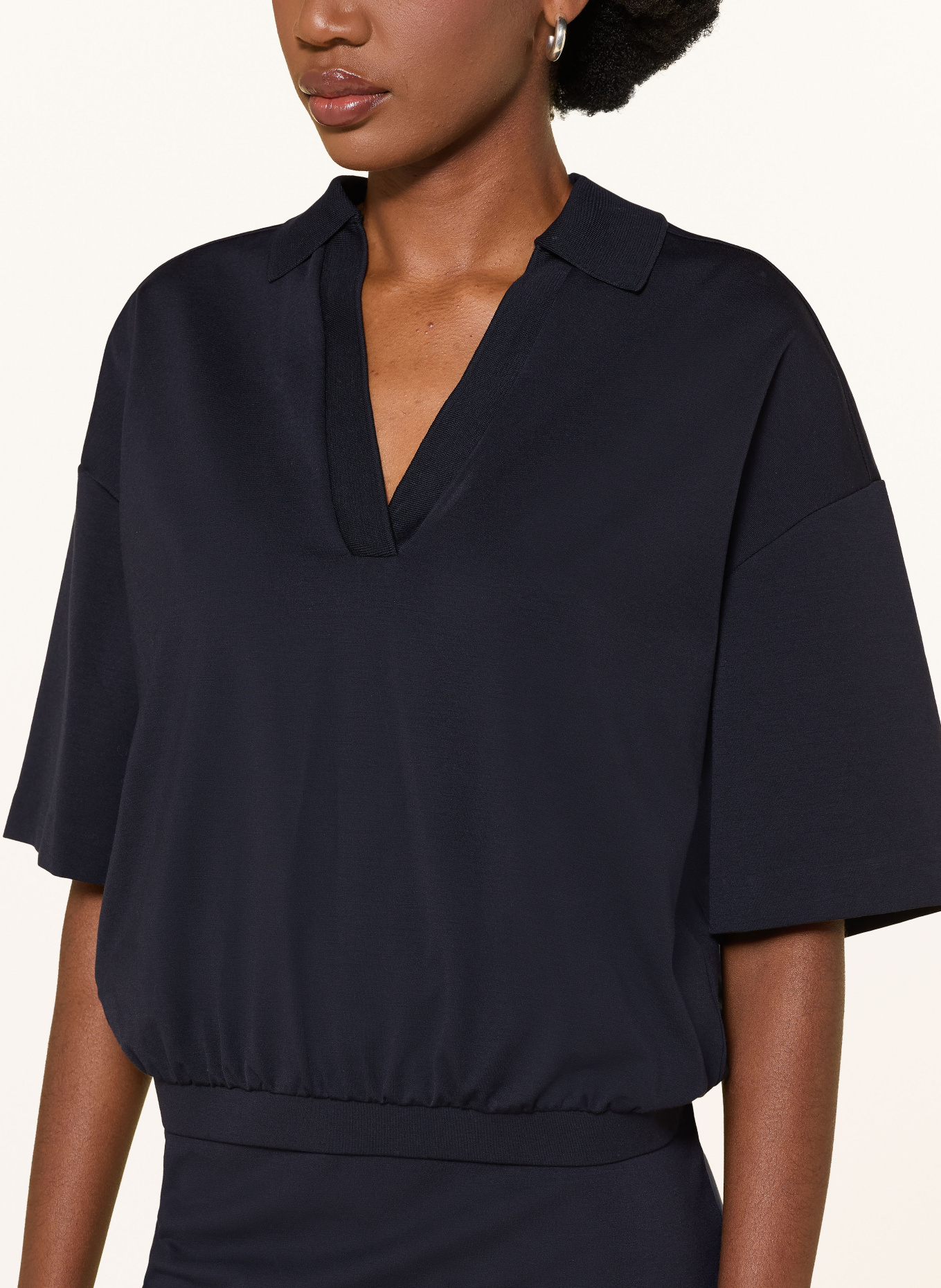 DRYKORN T-Shirt TETRIA: DUNKELBLAU