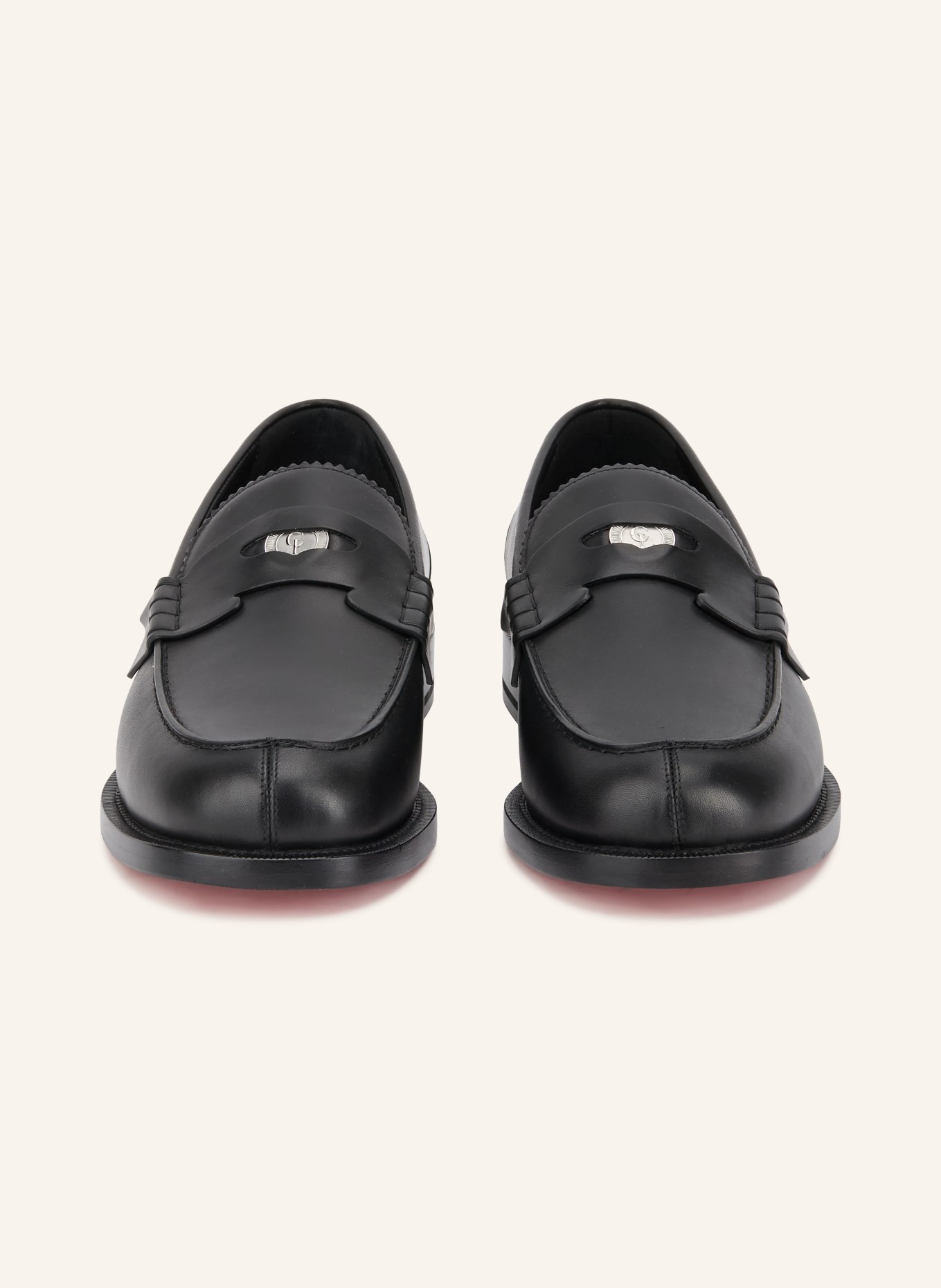 Christian Louboutin Penny-Loafer THE PLATO: SCHWARZ