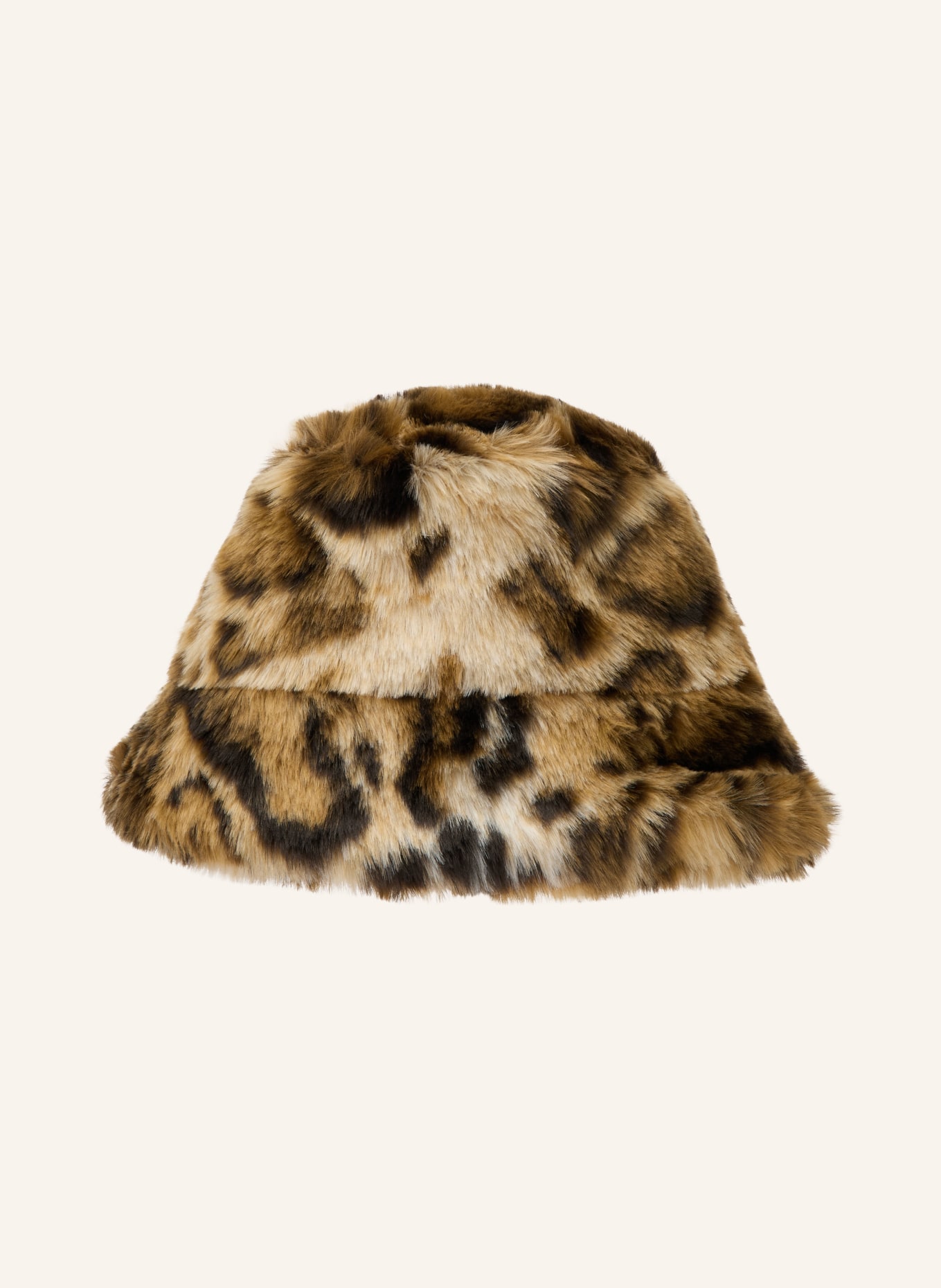 ETRO Bob en fausse fourrure: BEIGE / MARRON CLAIR / MARRON FONCÉ