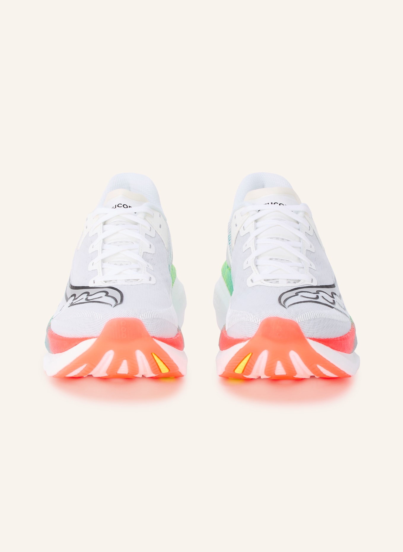 saucony ENDORPHIN AZURA Running Shoes: WHITE / SILVER / BLACK