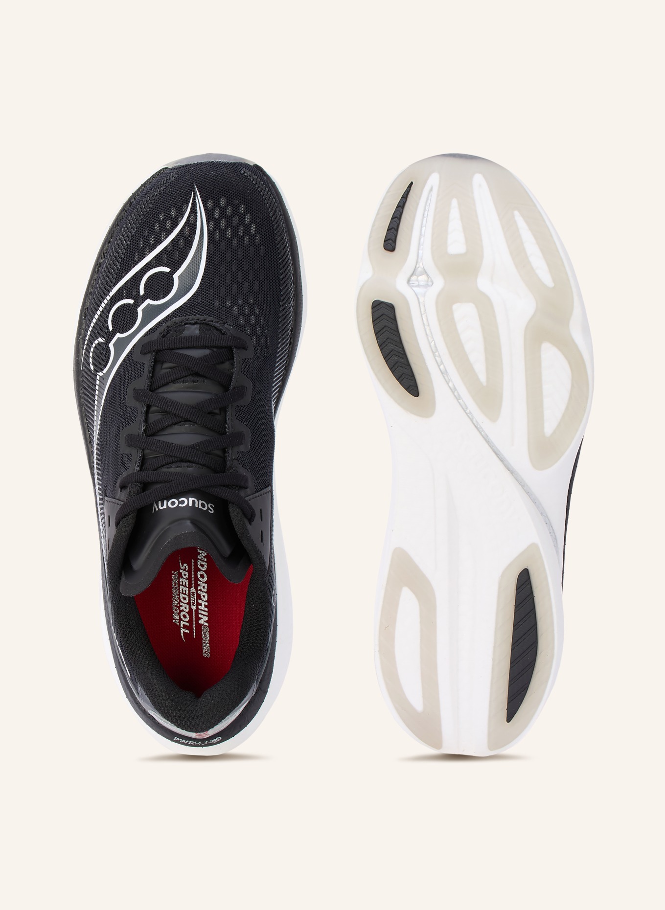 saucony Buty do biegania ENDORPHIN AZURA: CZARNY / SREBRNY / BIAŁY